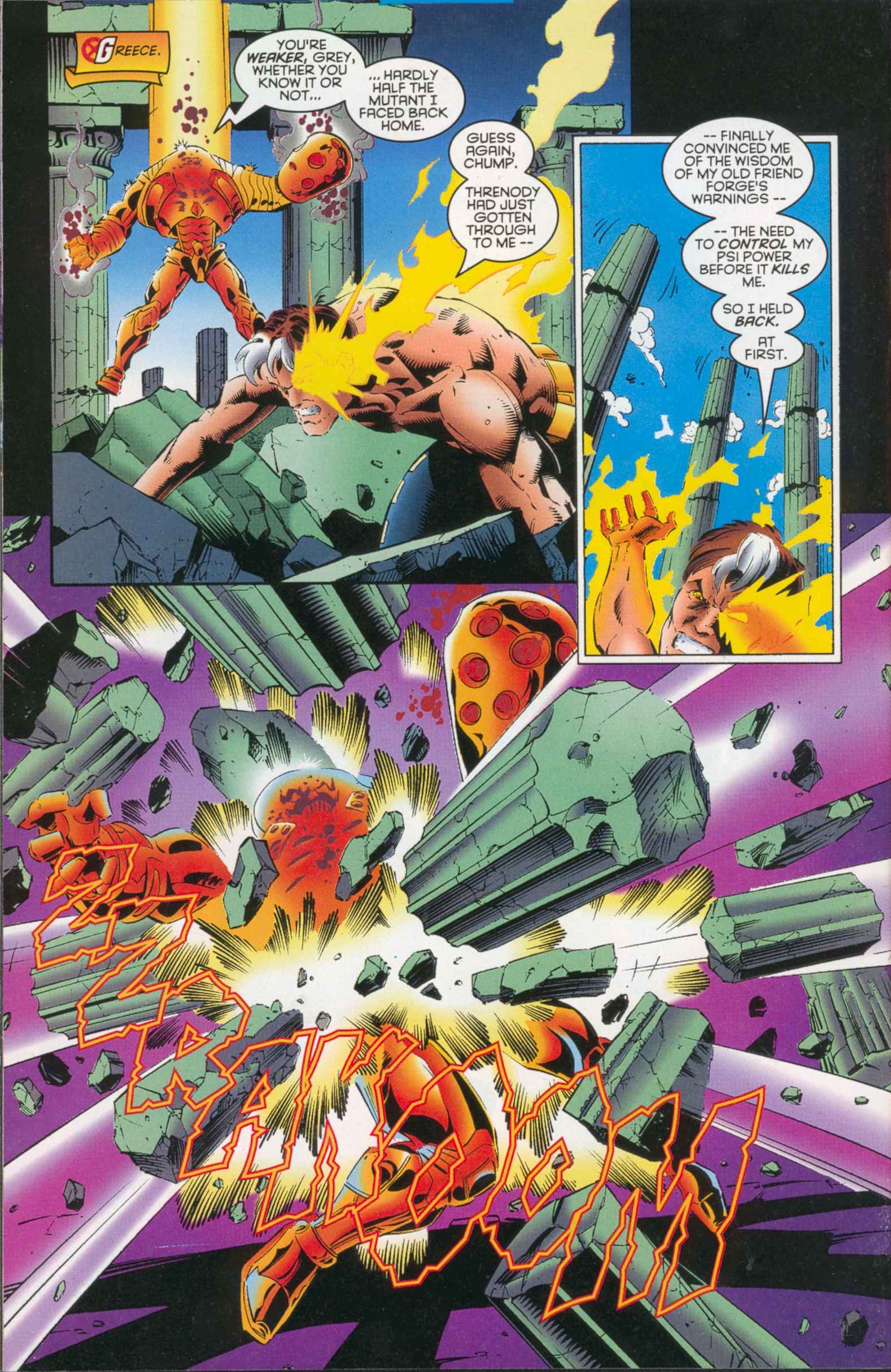 Read online X-Man comic -  Issue #16 - 16