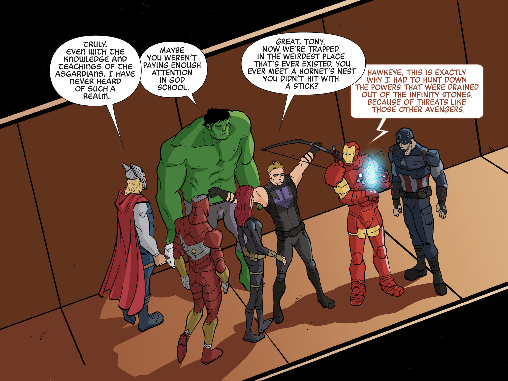 Read online Marvel Universe Avengers Infinite Comic comic -  Issue #4 - 4