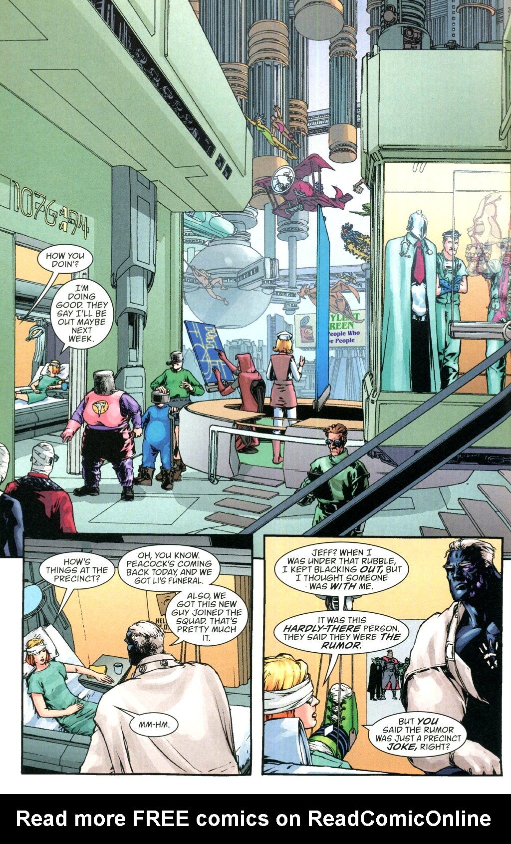 Read online Top 10 comic -  Issue #11 - 13