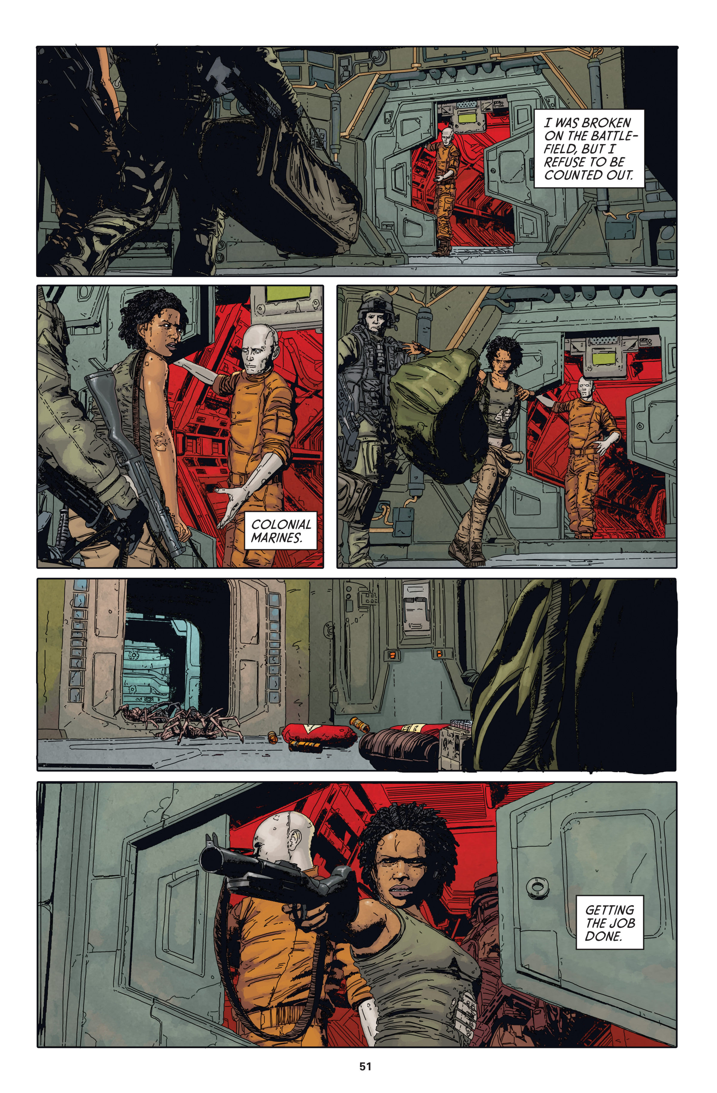 Read online Aliens: Defiance Library Edition comic -  Issue # TPB (Part 1) - 51