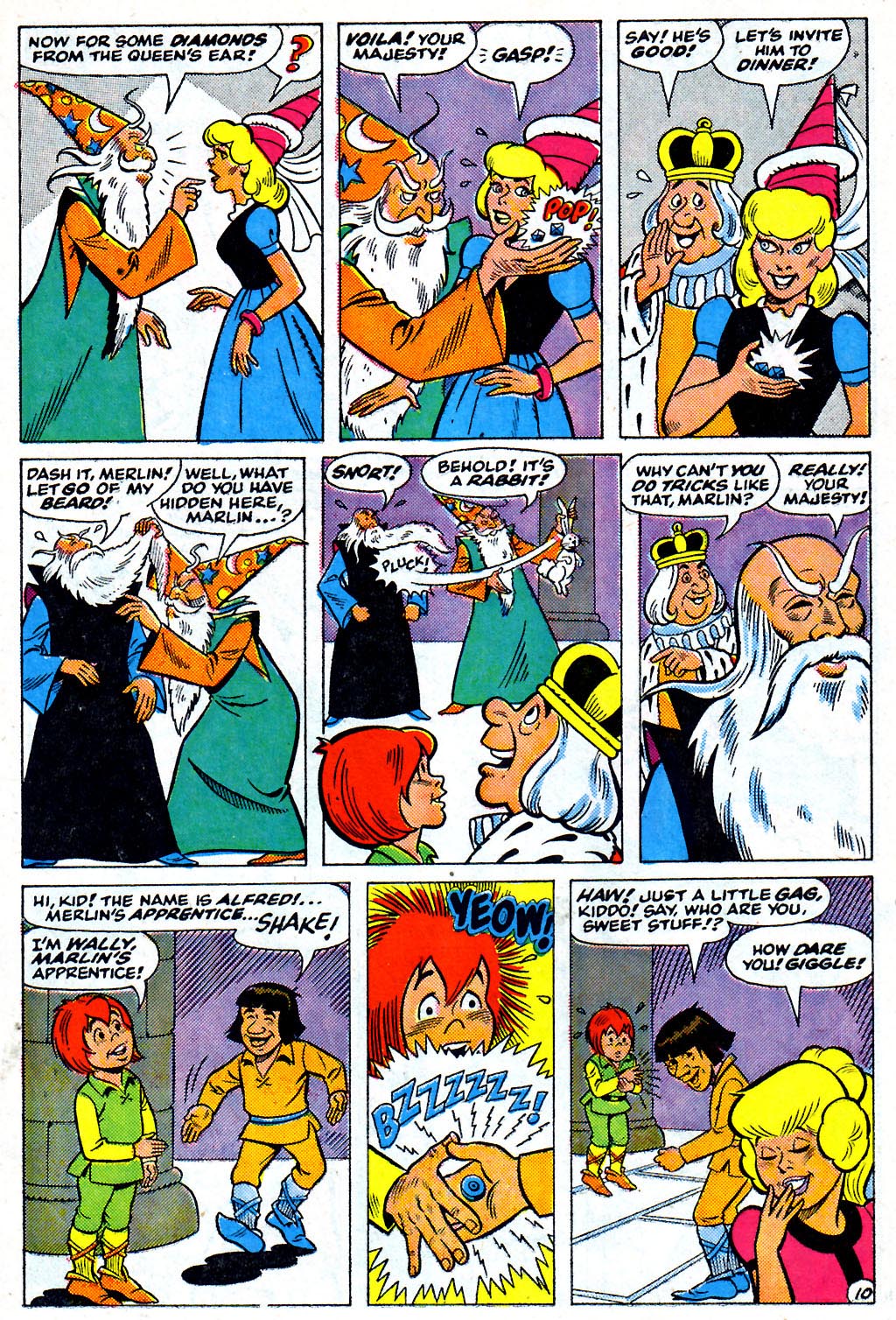 Read online Wally the Wizard comic -  Issue #6 - 11