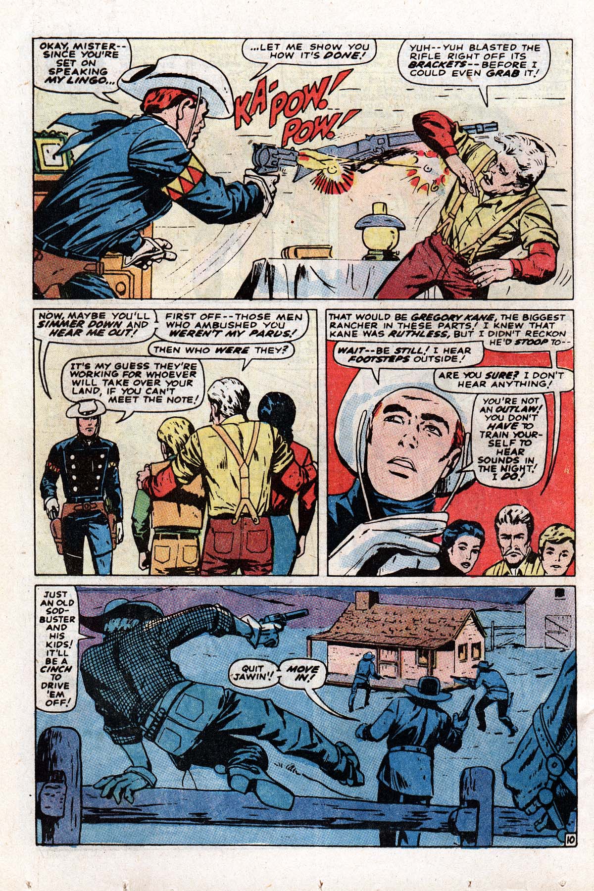 Read online The Mighty Marvel Western comic -  Issue #10 - 11