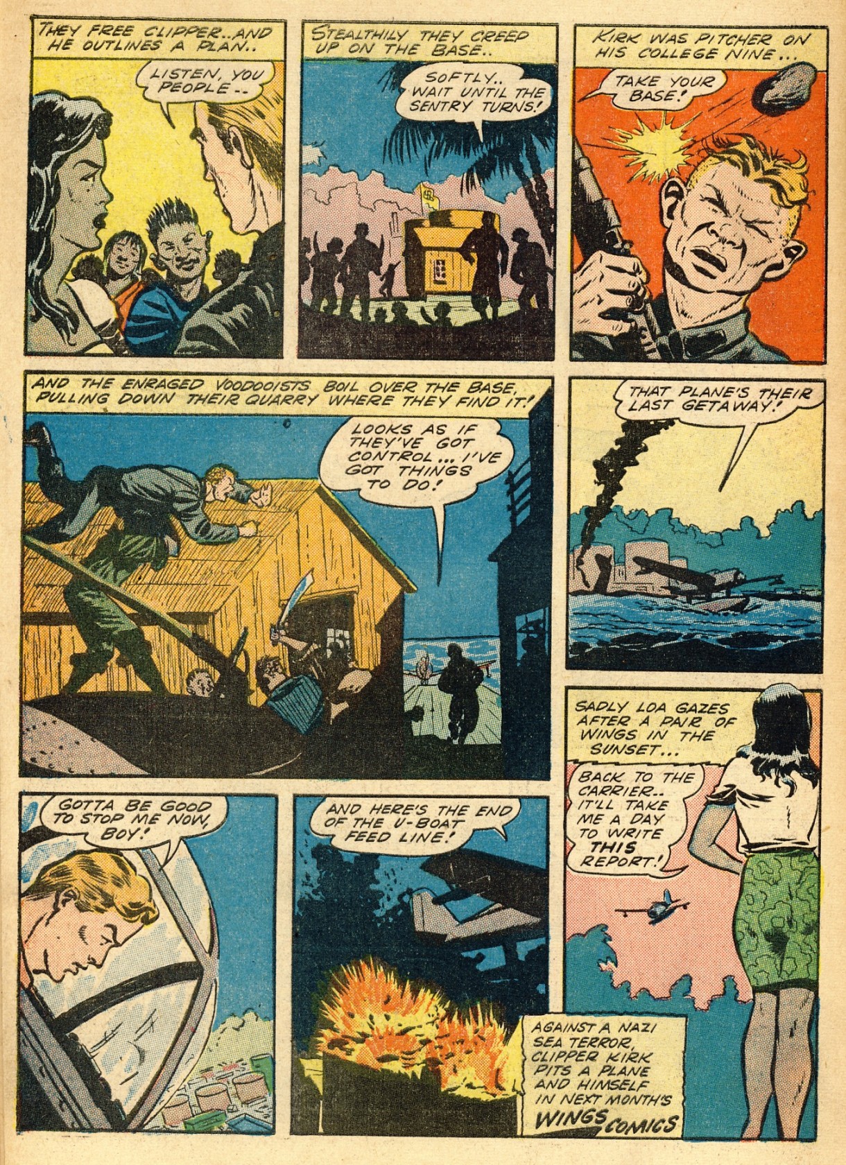 Read online Wings Comics comic -  Issue #40 - 58