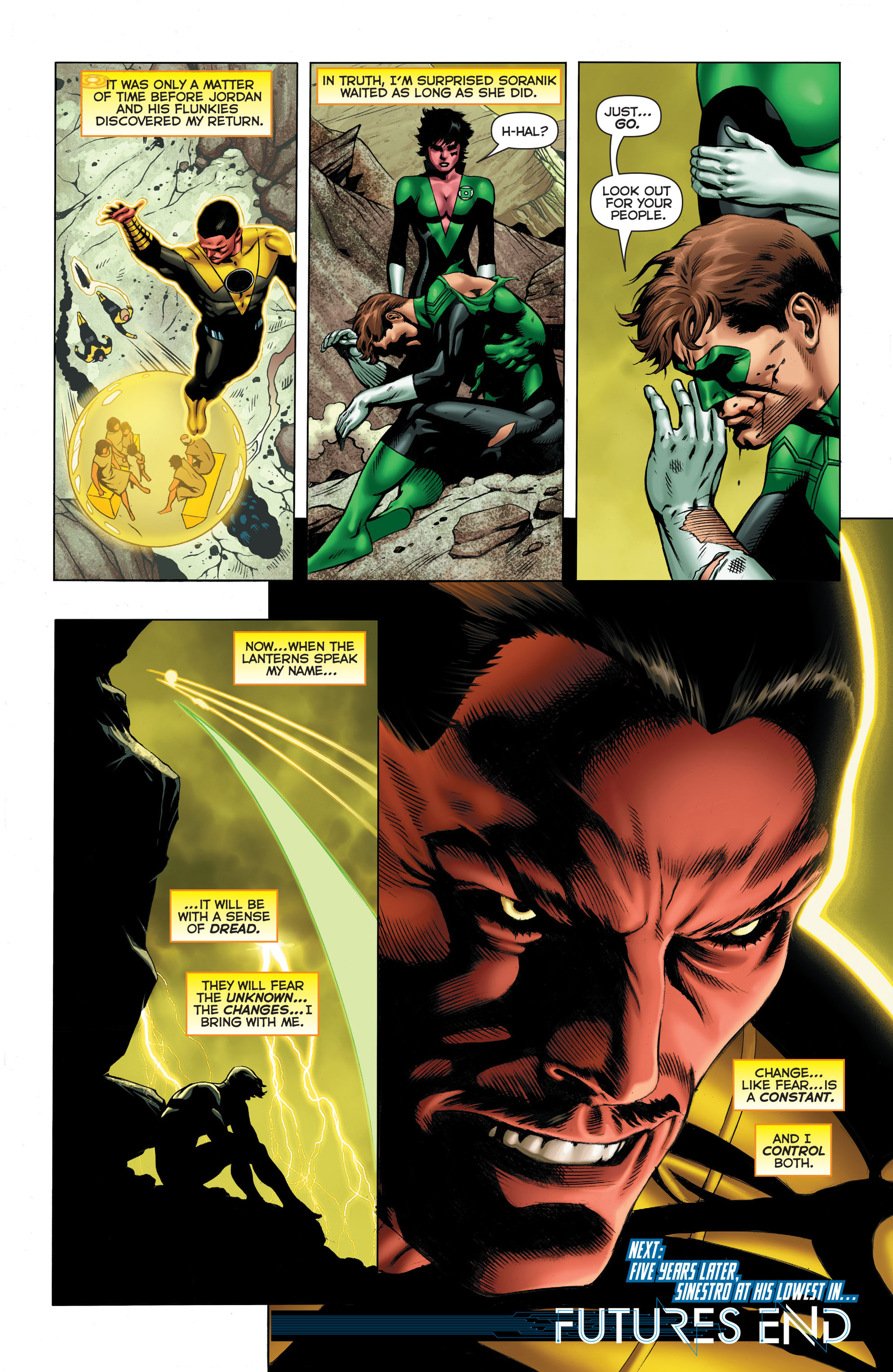 Read online Sinestro comic -  Issue #5 - 19