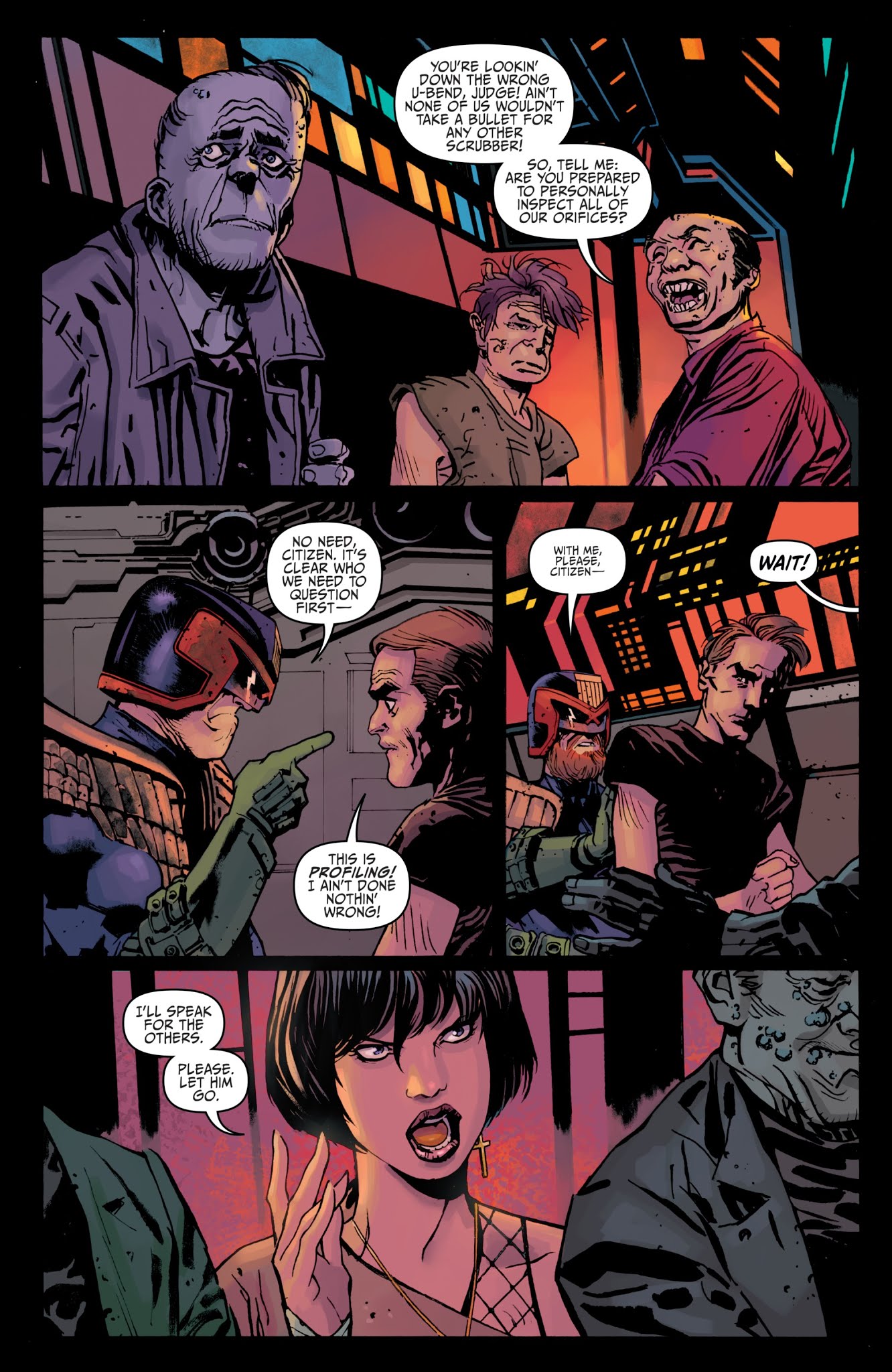 Read online Judge Dredd: Toxic comic -  Issue #1 - 13