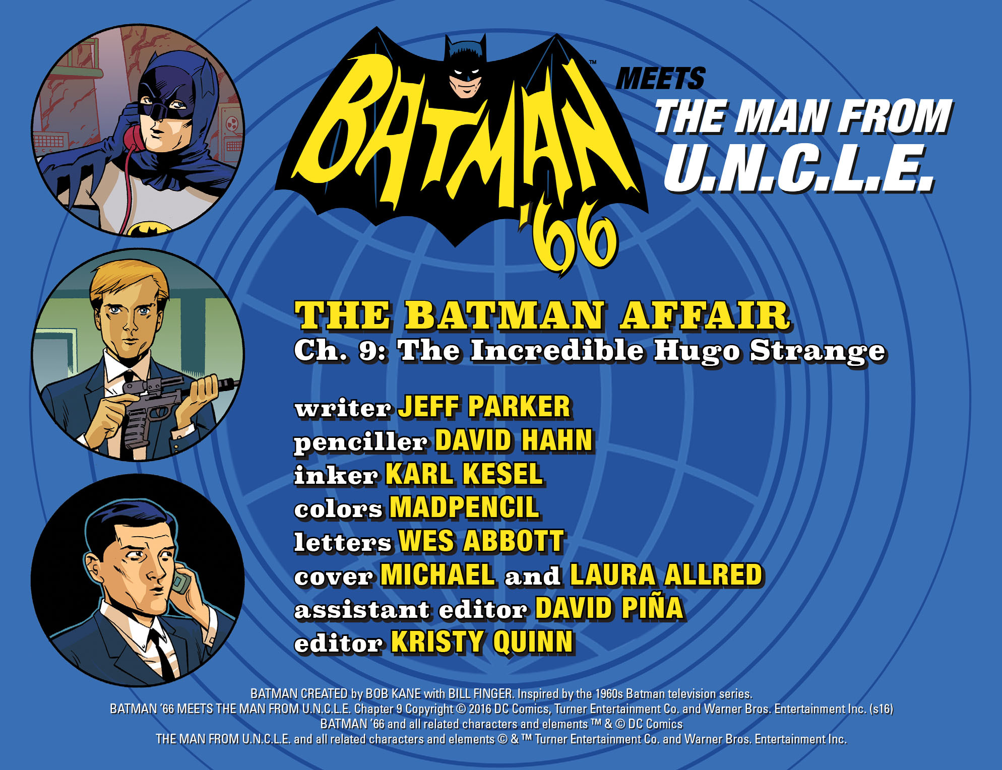 Read online Batman '66 Meets the Man from U.N.C.L.E. comic -  Issue #9 - 3