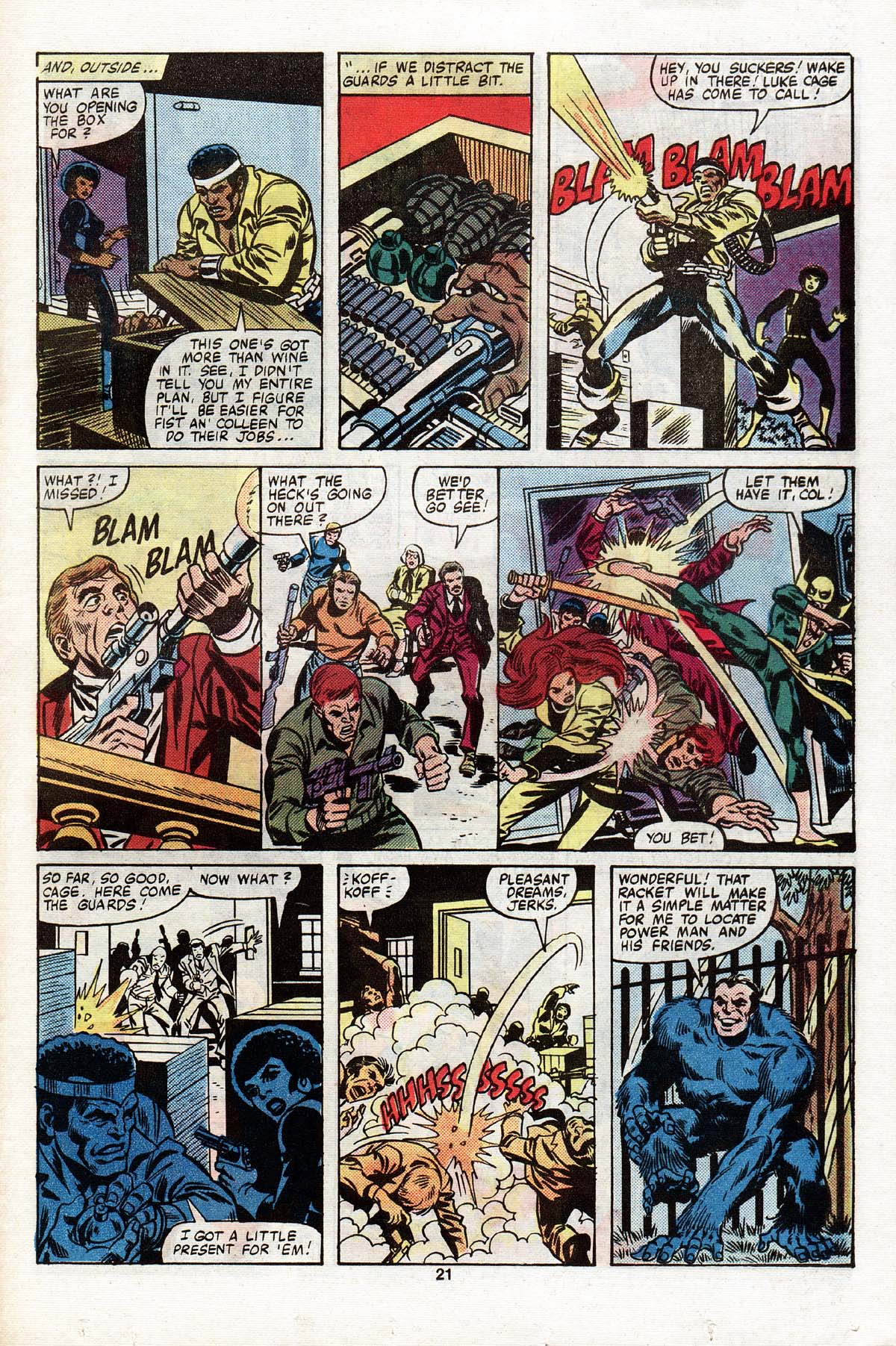 Read online Power Man and Iron Fist (1978) comic -  Issue #68 - 17