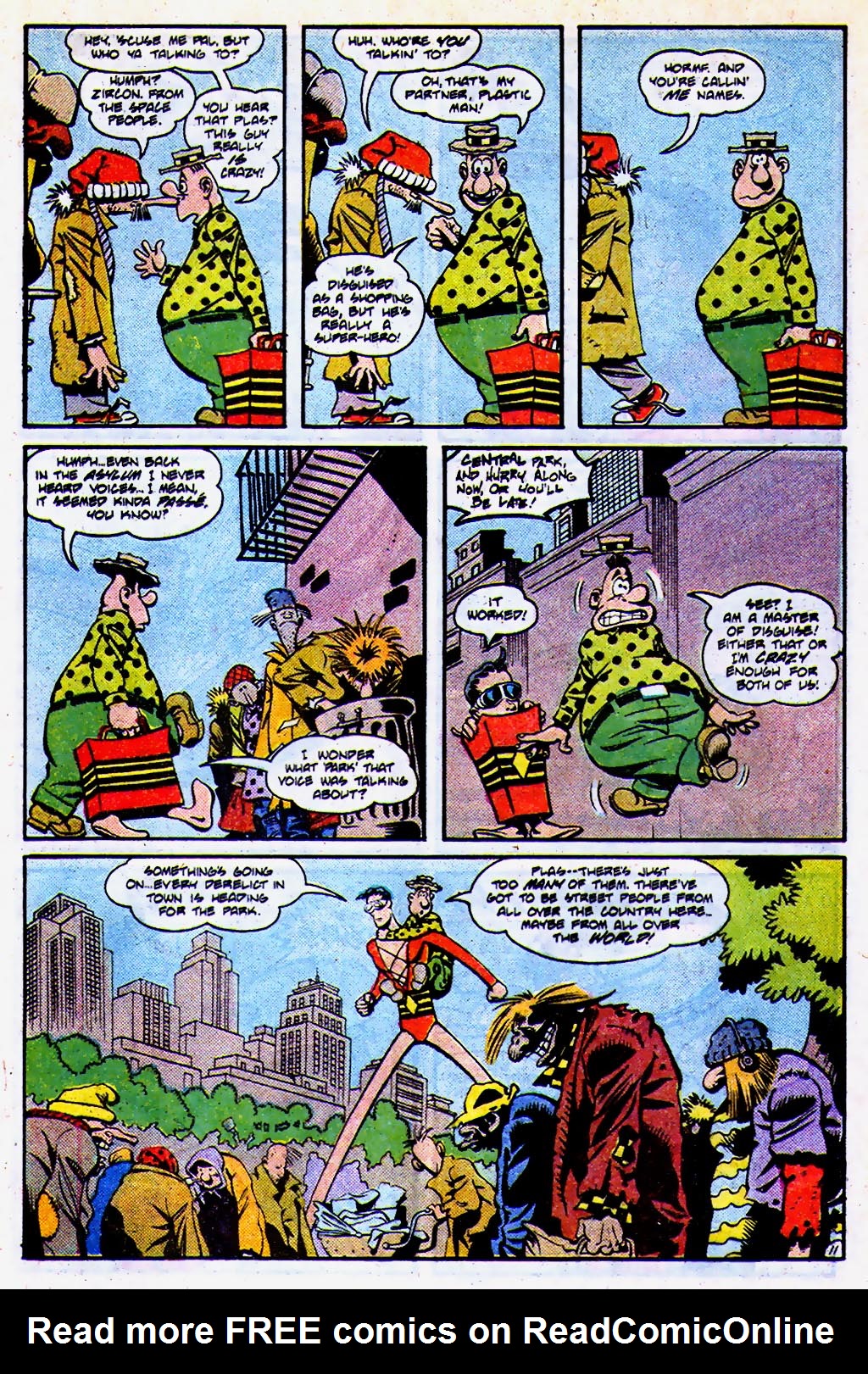 Read online Plastic Man (1988) comic -  Issue #4 - 12