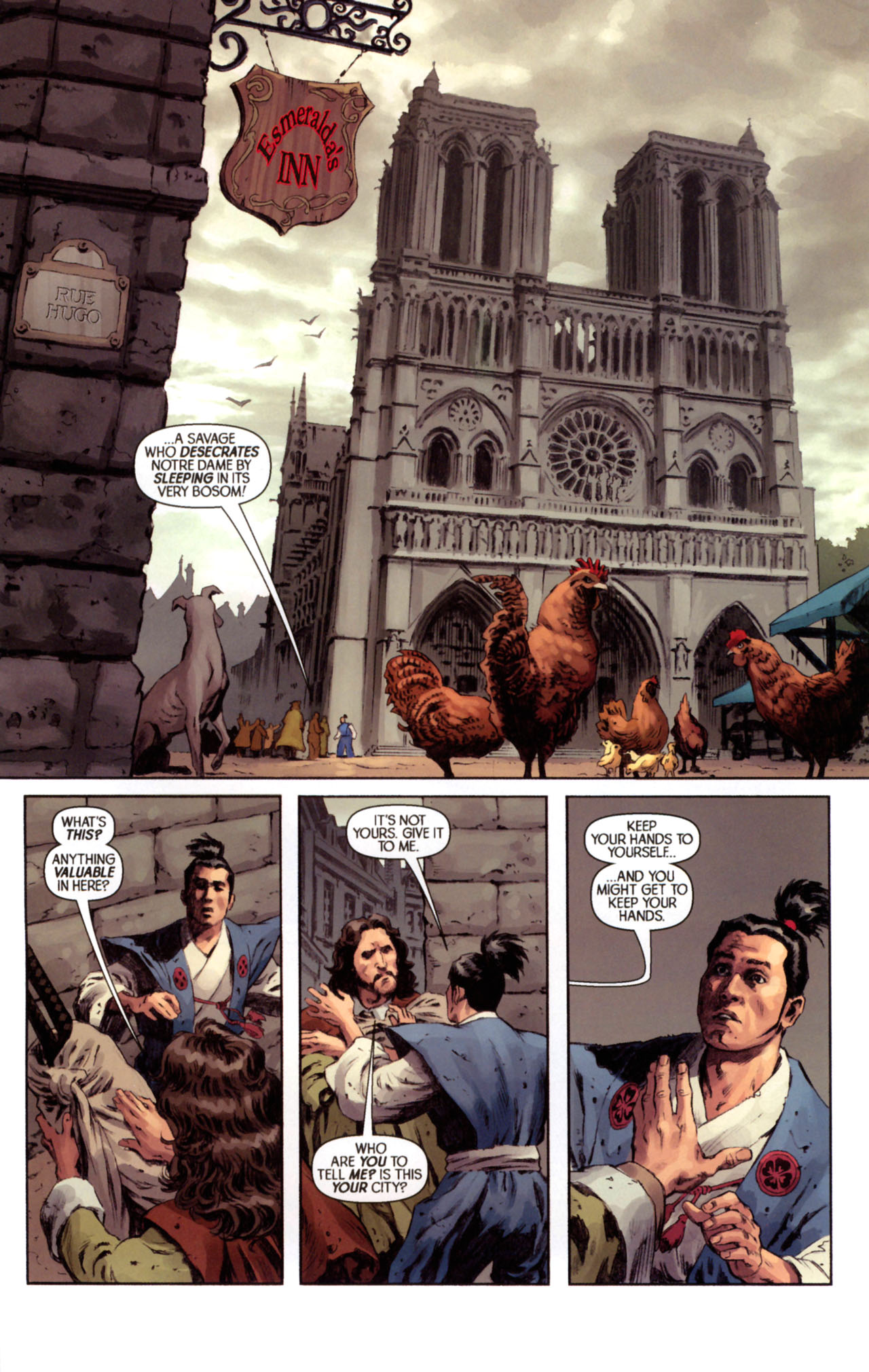 Read online Samurai: Heaven and Earth comic -  Issue #3 - 6