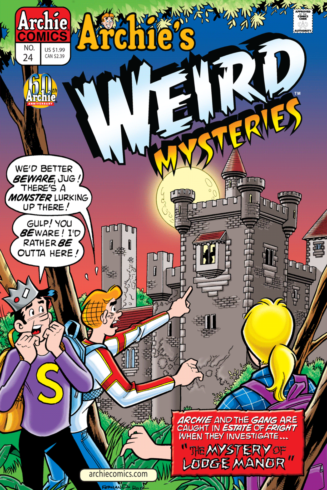 Read online Archie's Weird Mysteries comic -  Issue #24 - 1