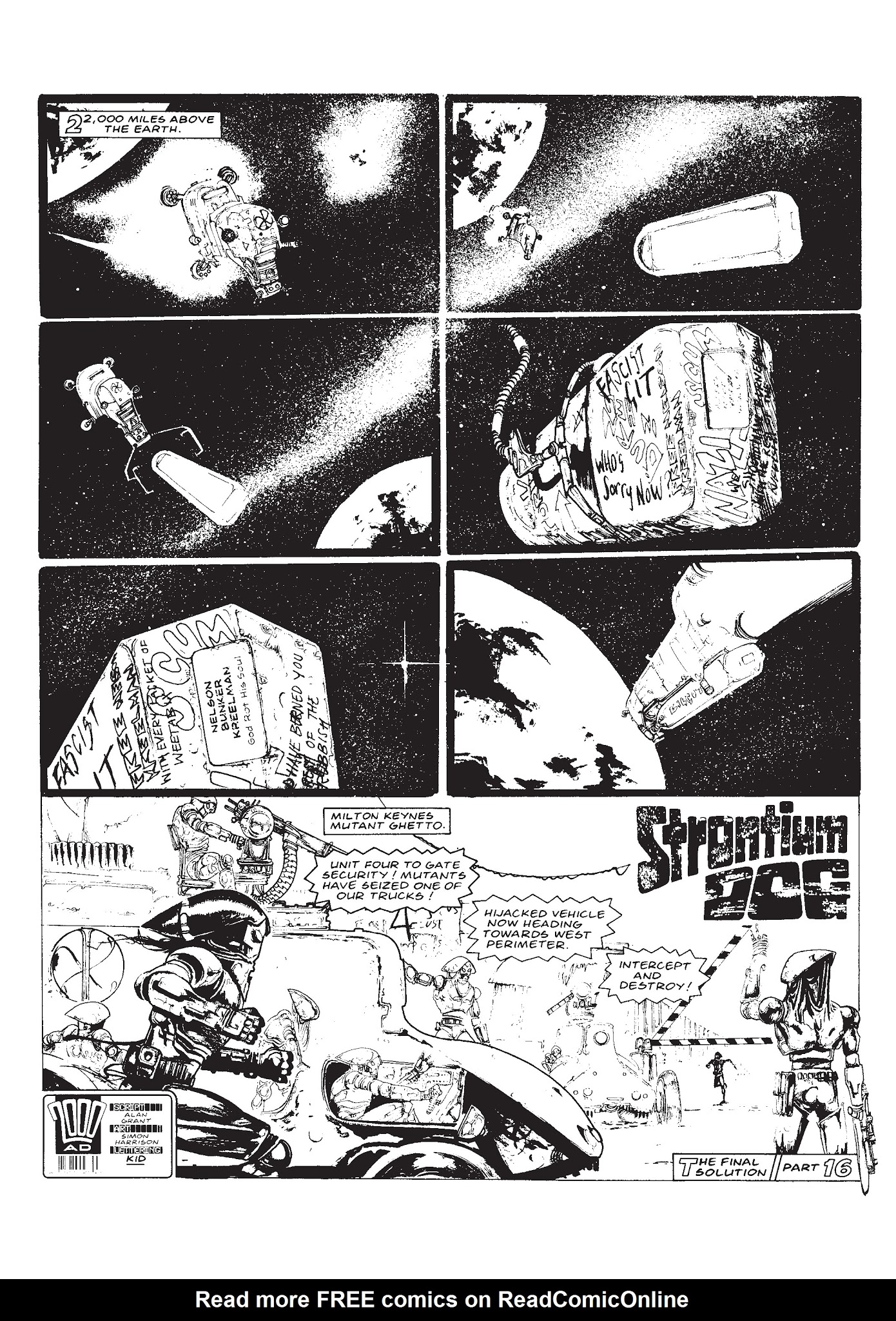 Read online Strontium Dog: The Final Solution comic -  Issue # TPB - 87