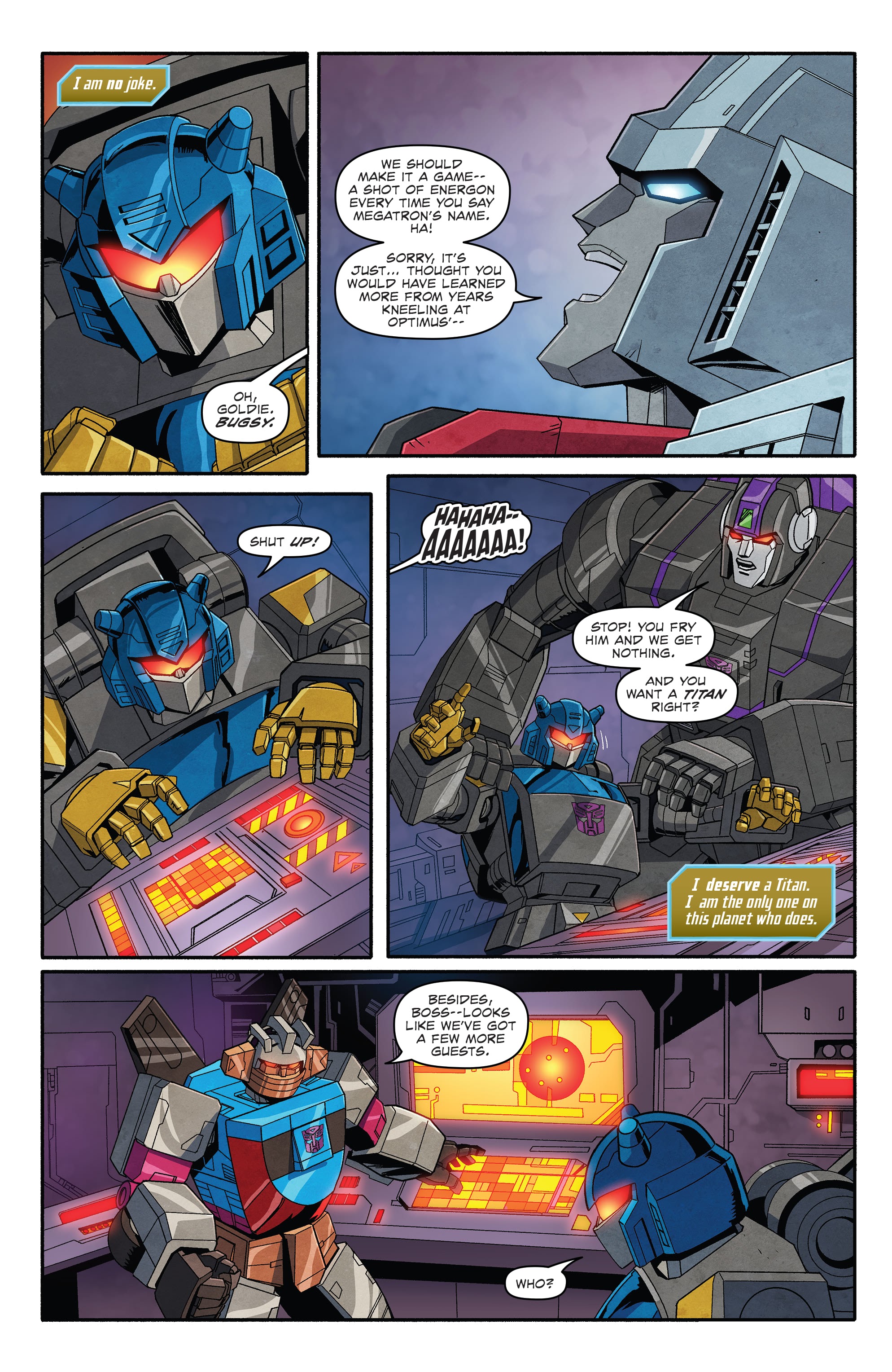 Read online Transformers: Shattered Glass comic -  Issue #4 - 16