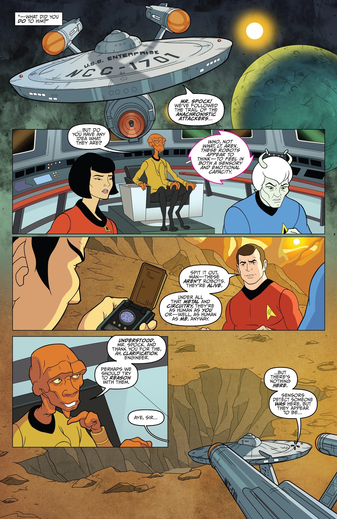 Read online Star Trek vs. Transformers comic -  Issue #2 - 17