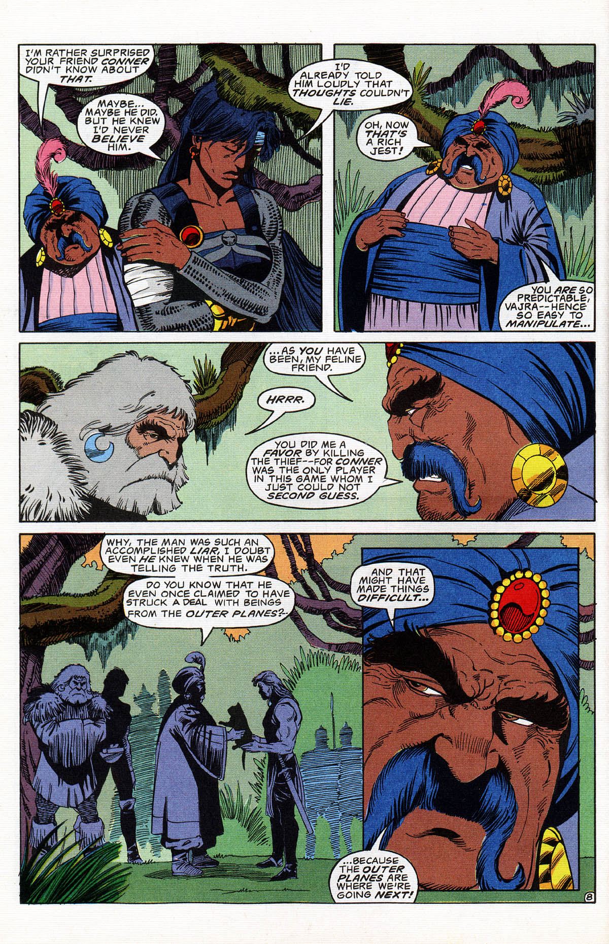 Read online Advanced Dungeons & Dragons comic -  Issue #16 - 9