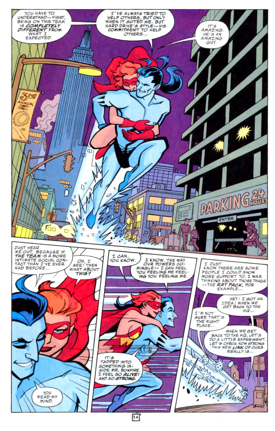 Read online Young Heroes in Love comic -  Issue #10 - 16