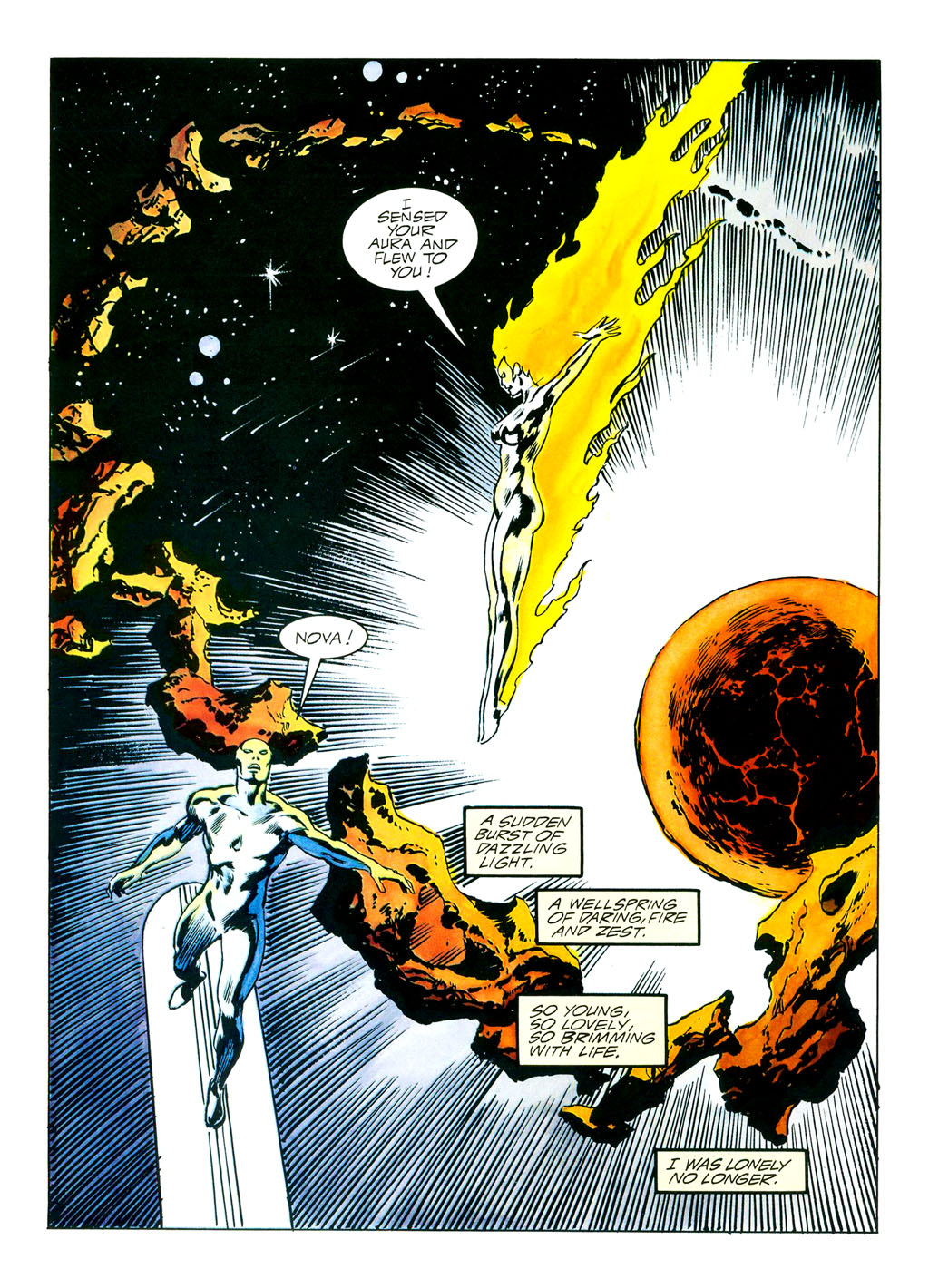 Read online Marvel Graphic Novel comic -  Issue #38 - Silver Surfer - Judgment Day - 13