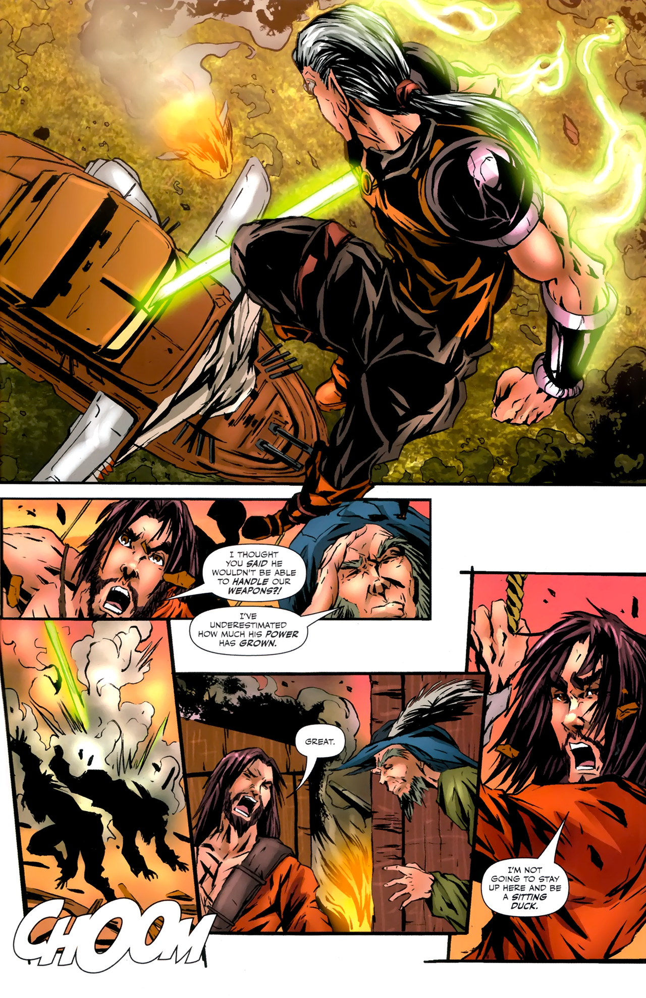 Read online Grimm Fairy Tales: Neverland comic -  Issue #5 - 19