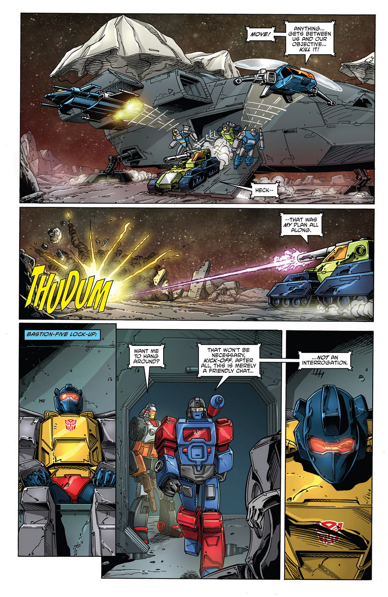 Read online The Transformers: Regeneration One comic -  Issue #87 - 17