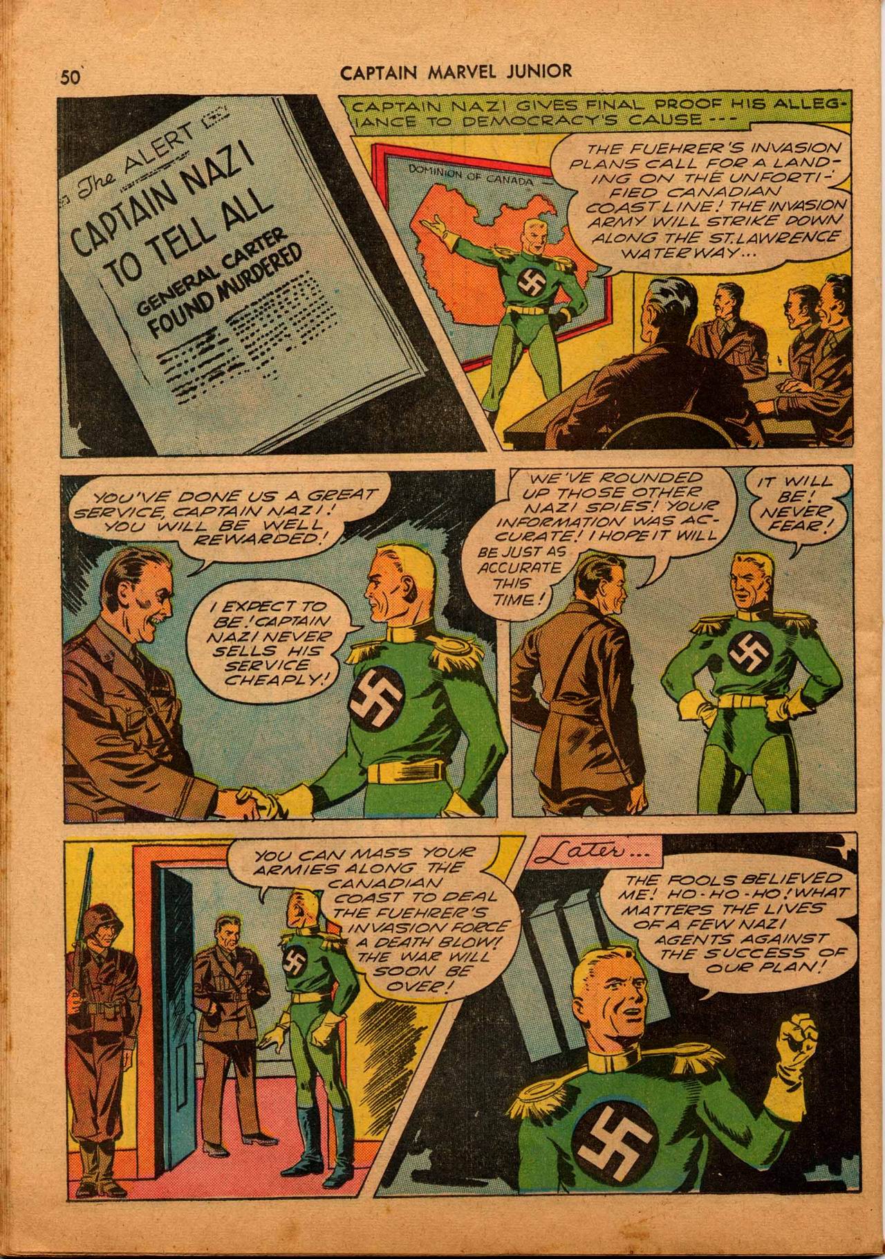 Read online Captain Marvel, Jr. comic -  Issue #108 - 52