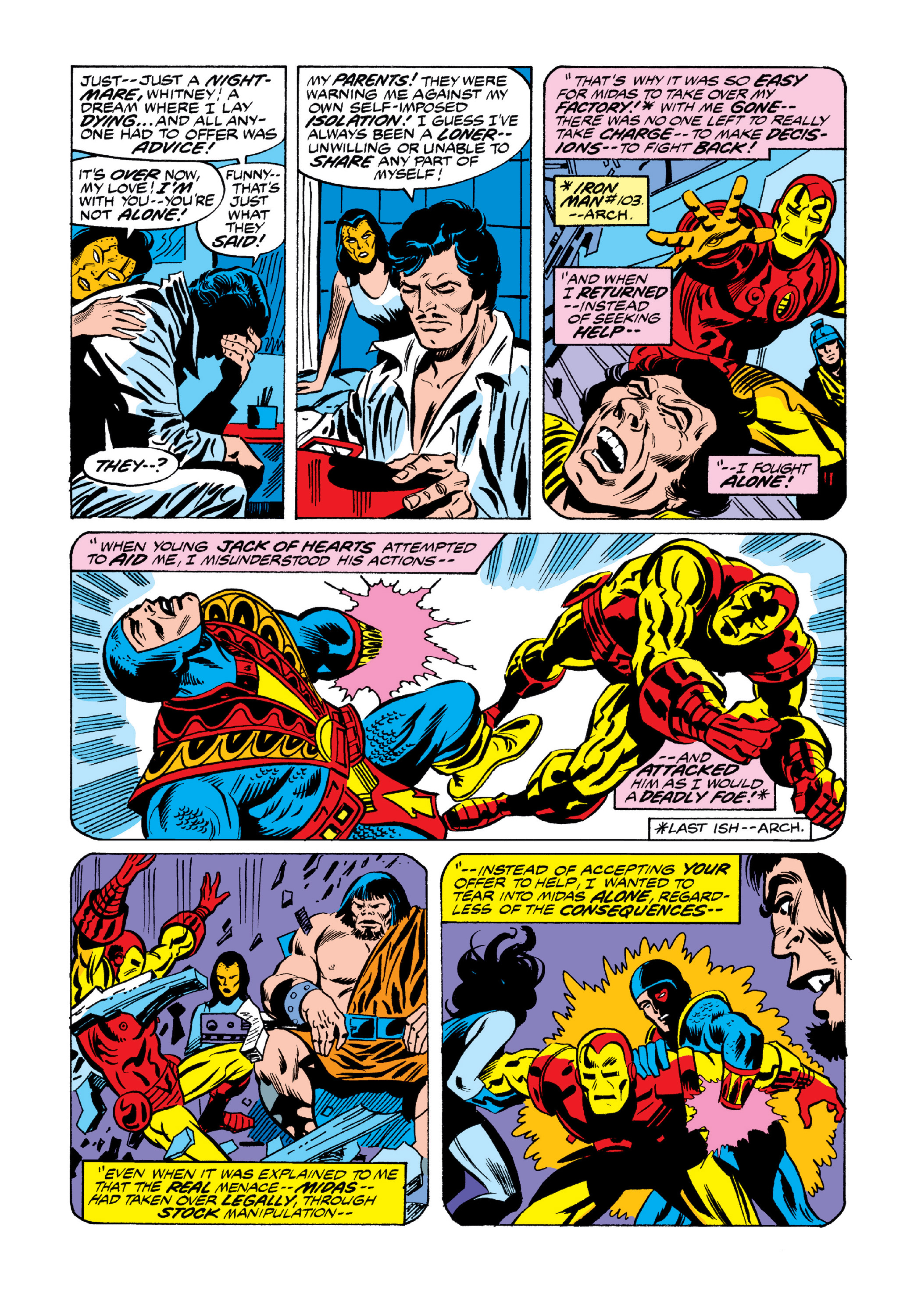 Read online Marvel Masterworks: The Invincible Iron Man comic -  Issue # TPB 12 (Part 2) - 91