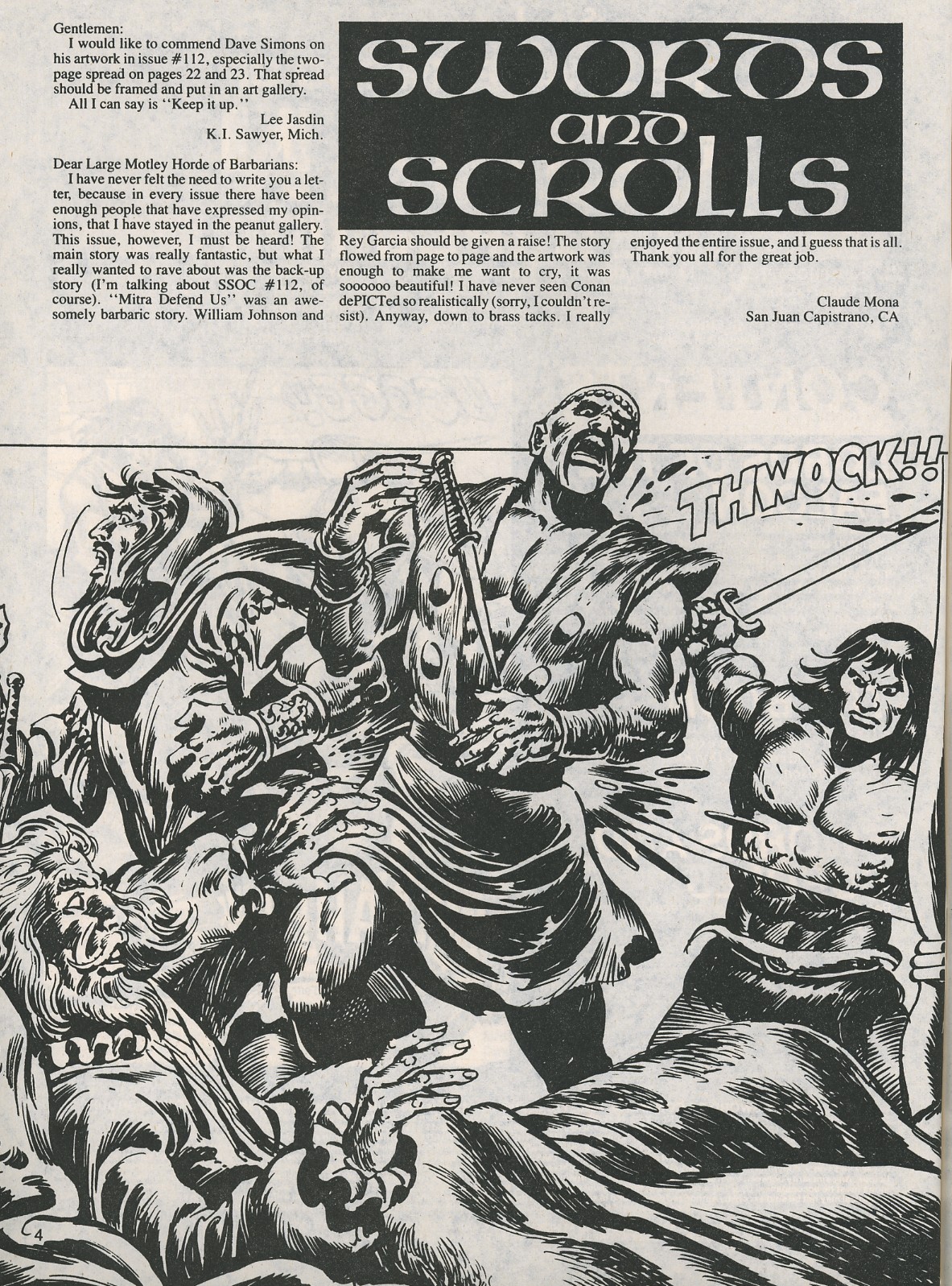 Read online The Savage Sword Of Conan comic -  Issue #116 - 4