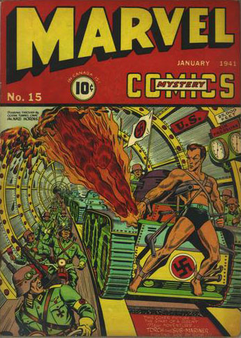 Read online Marvel Mystery Comics comic -  Issue #15 - 1