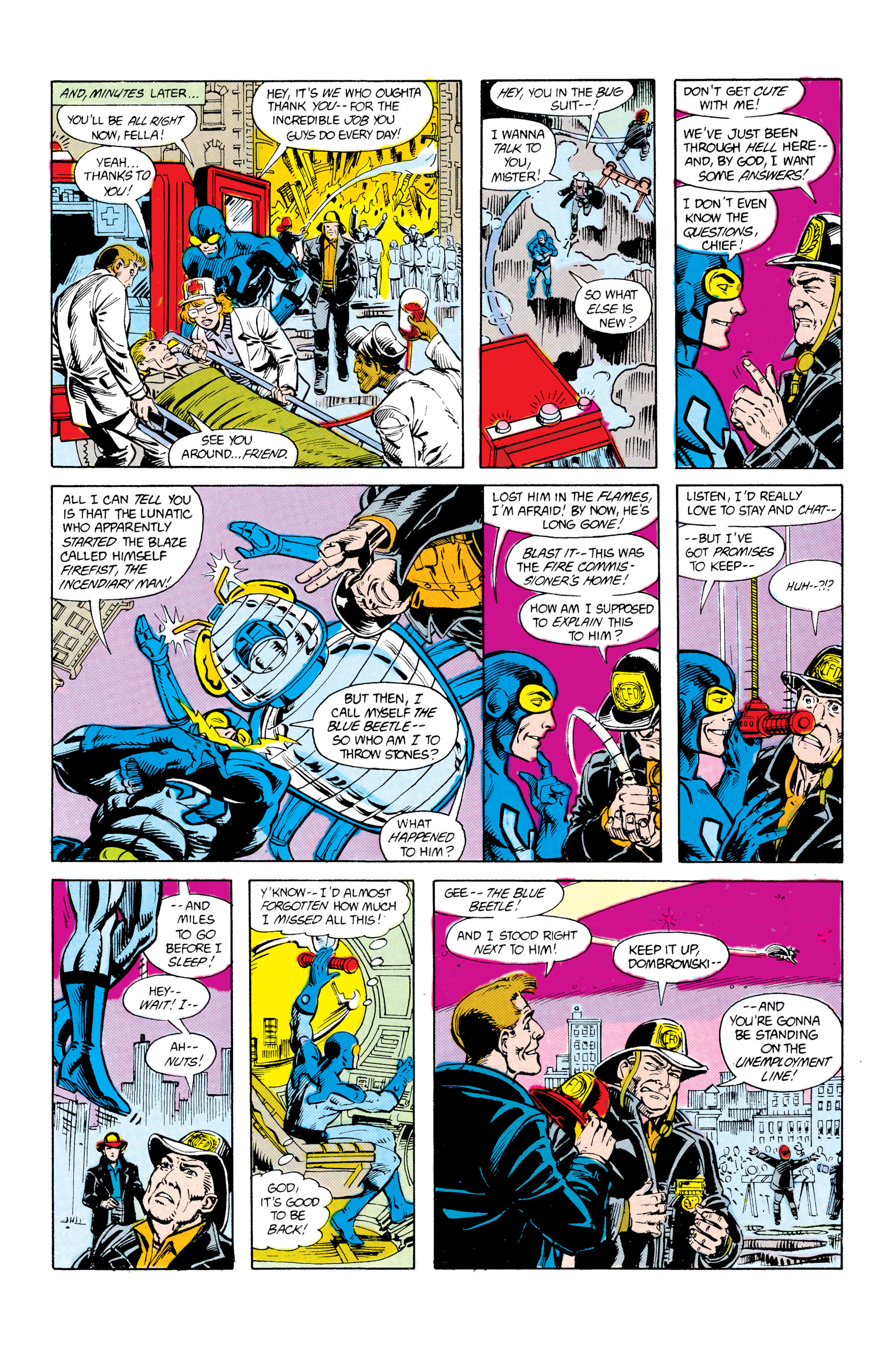 Read online Blue Beetle (1986) comic -  Issue #1 - 8