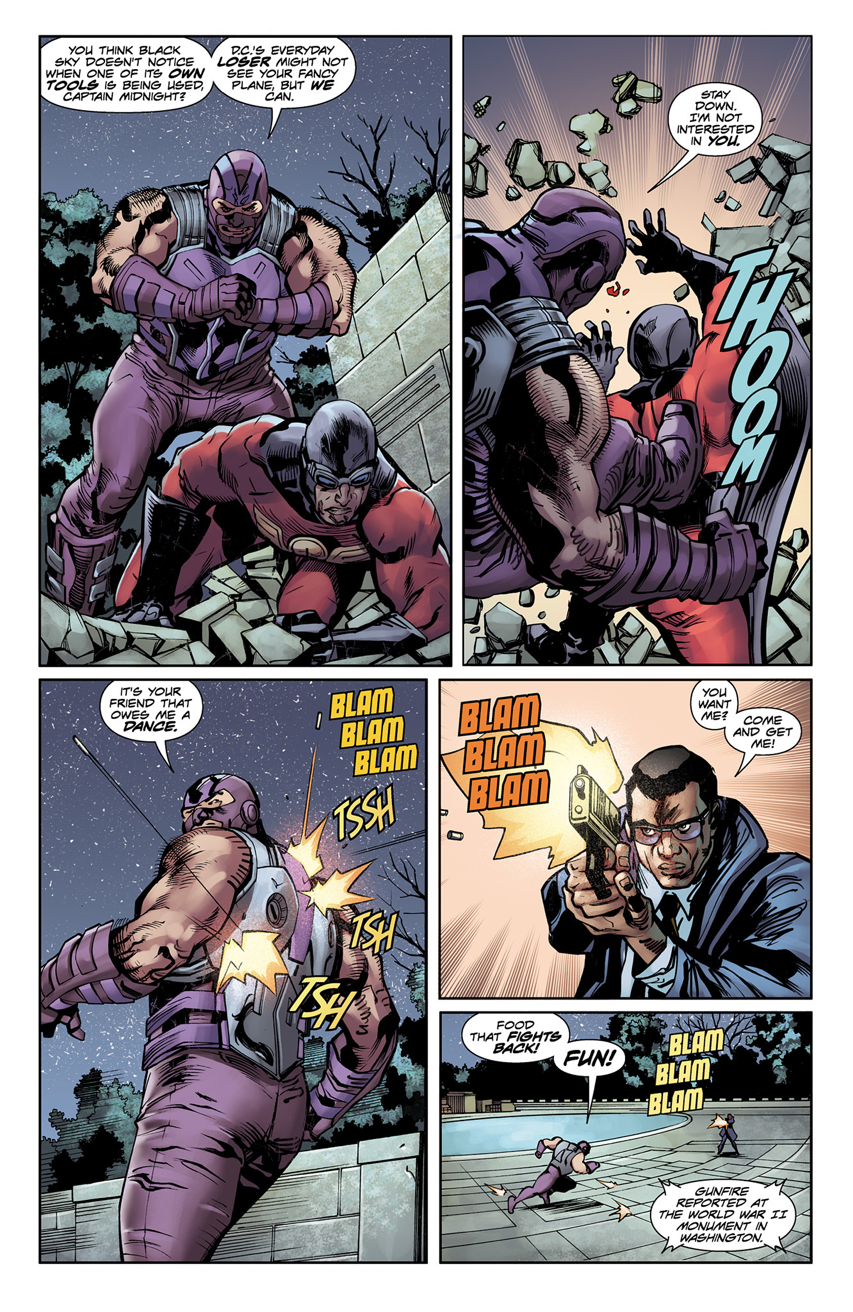 Read online Captain Midnight comic -  Issue #6 - 18