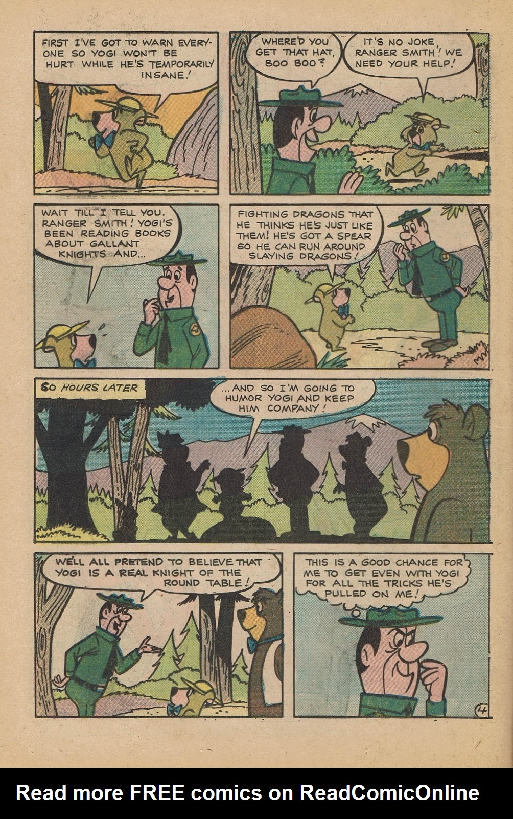 Read online Yogi Bear (1970) comic -  Issue #6 - 16