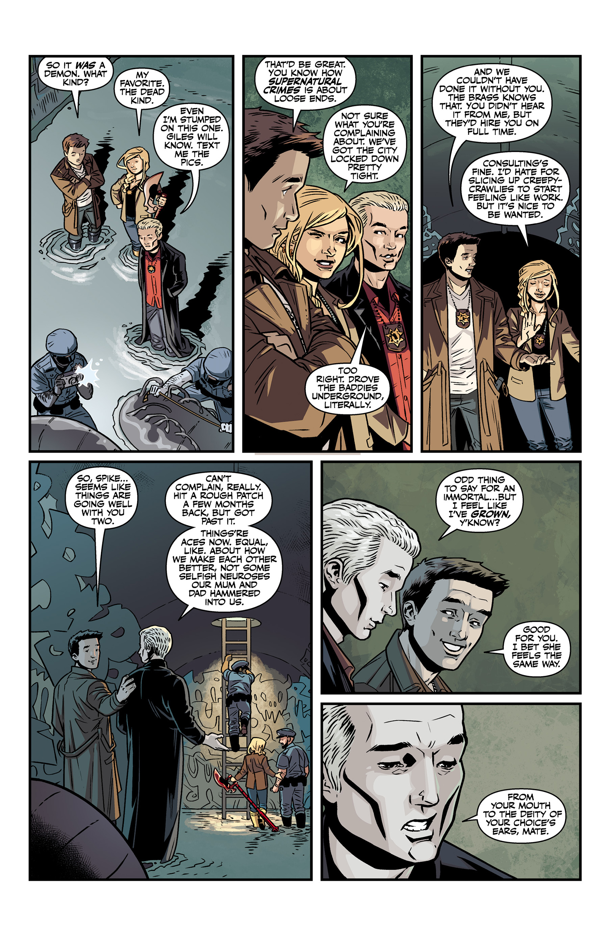 Read online Buffy the Vampire Slayer Season 11 comic -  Issue #1 - 5