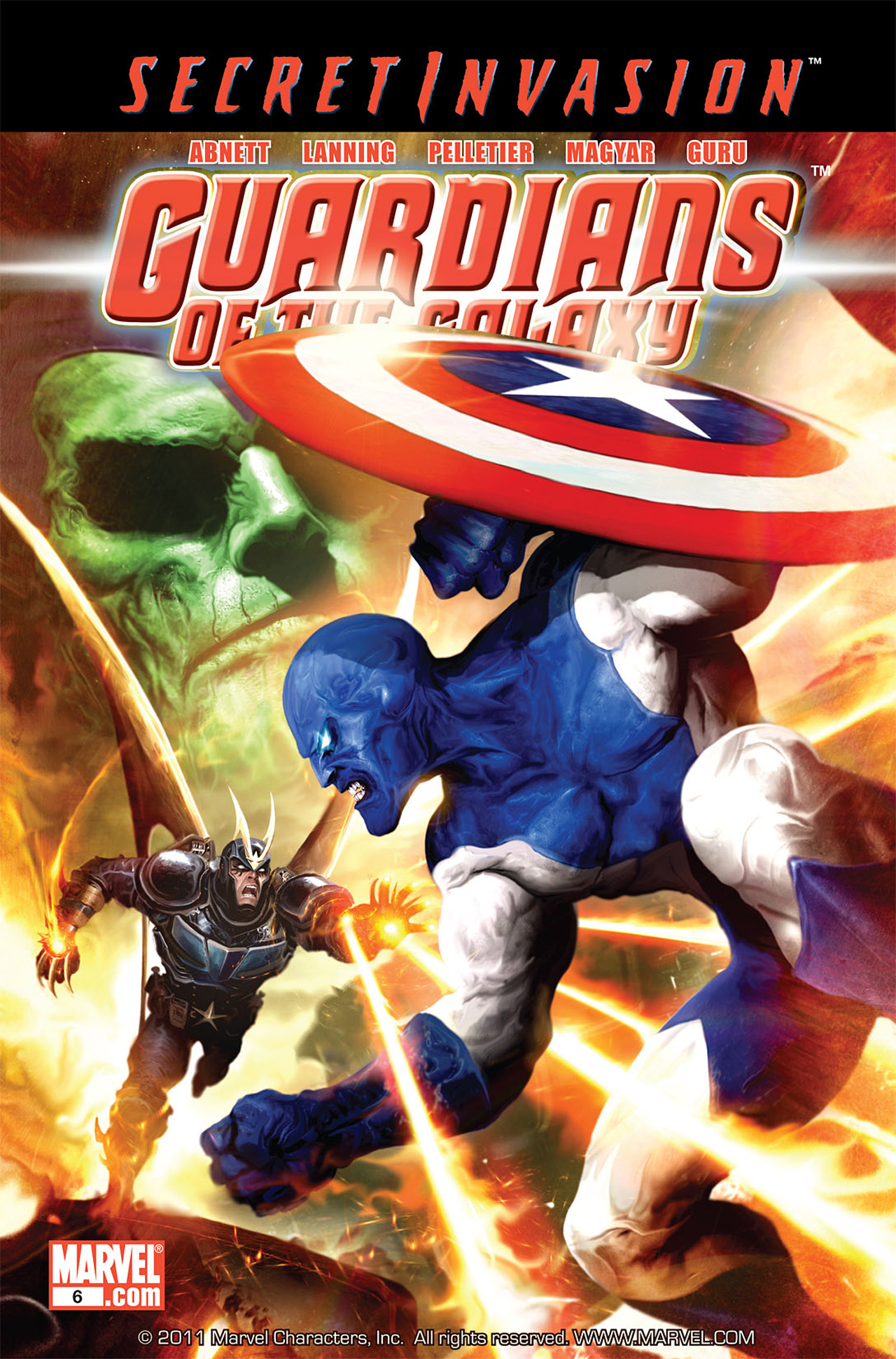 Read online Guardians of the Galaxy (2008) comic -  Issue #6 - 1