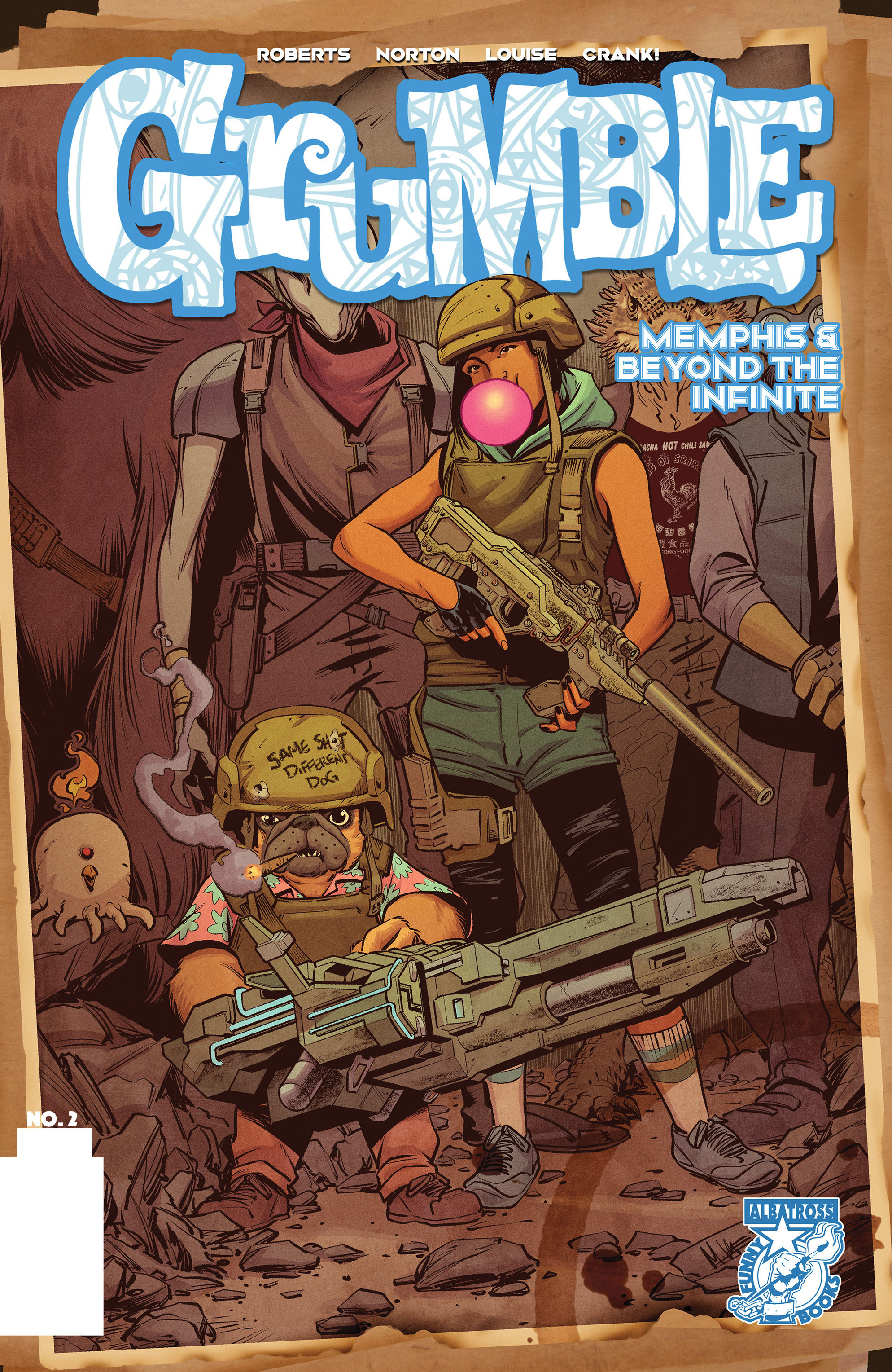 Read online Grumble: Memphis and Beyond the Infinite! comic -  Issue #2 - 1