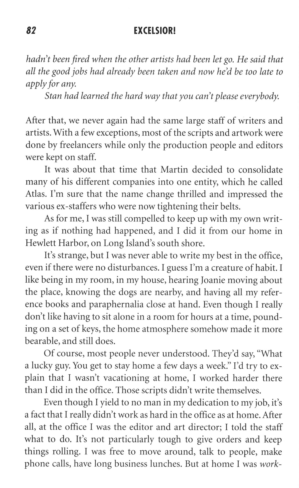 Read online Excelsior! The Amazing Life of Stan Lee comic -  Issue # TPB (Part 1) - 89