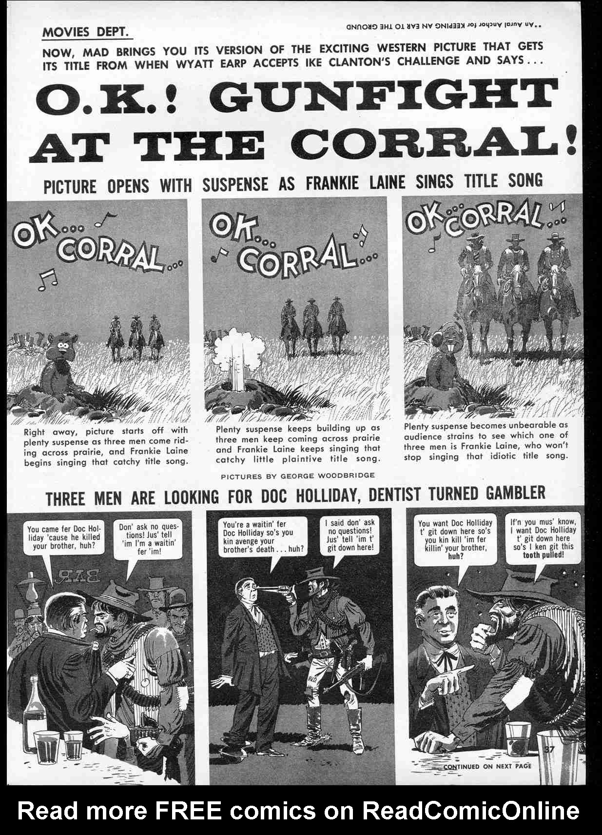 Read online MAD comic -  Issue #36 - 39