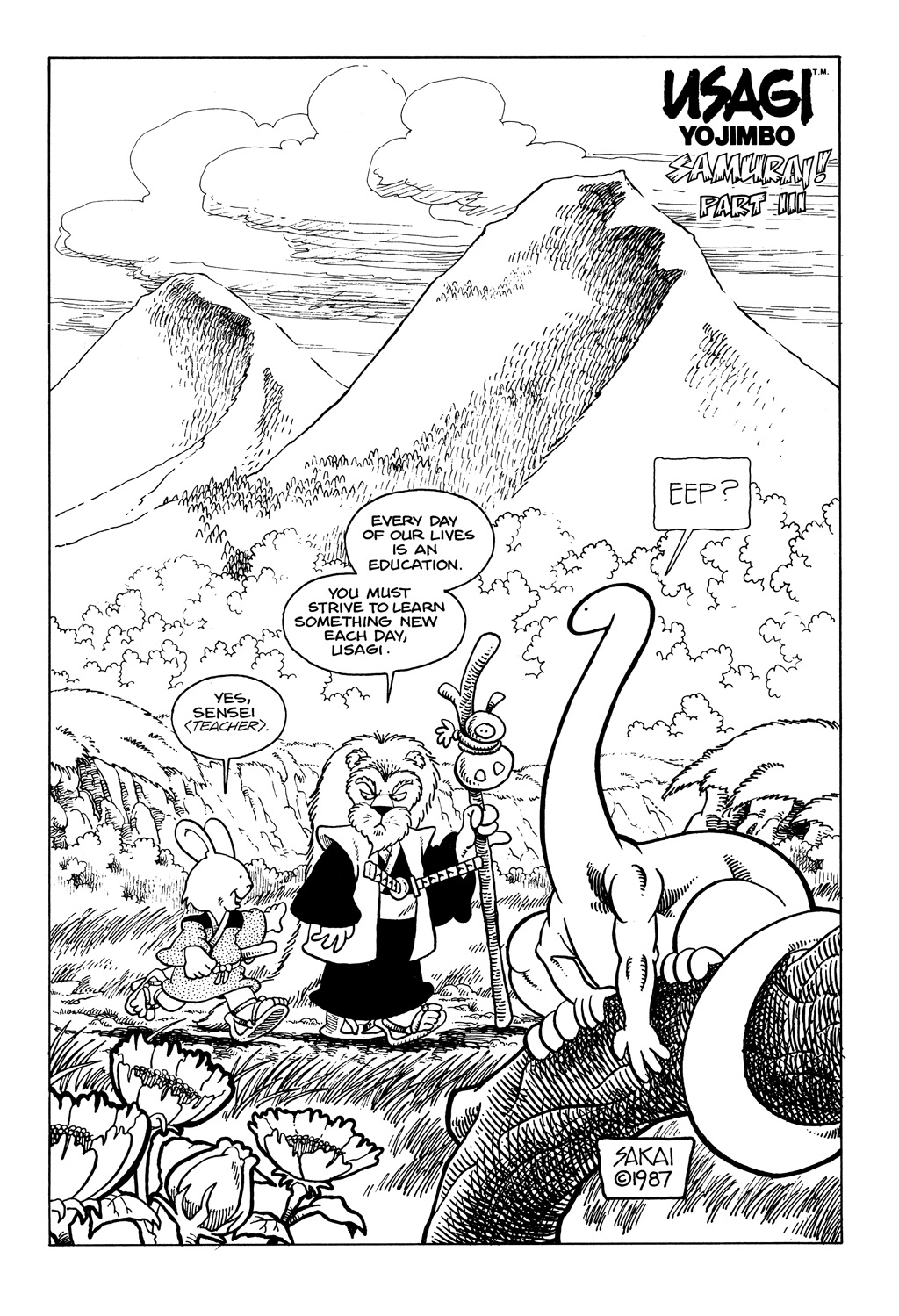 Read online Usagi Yojimbo (1987) comic -  Issue #1 - 24