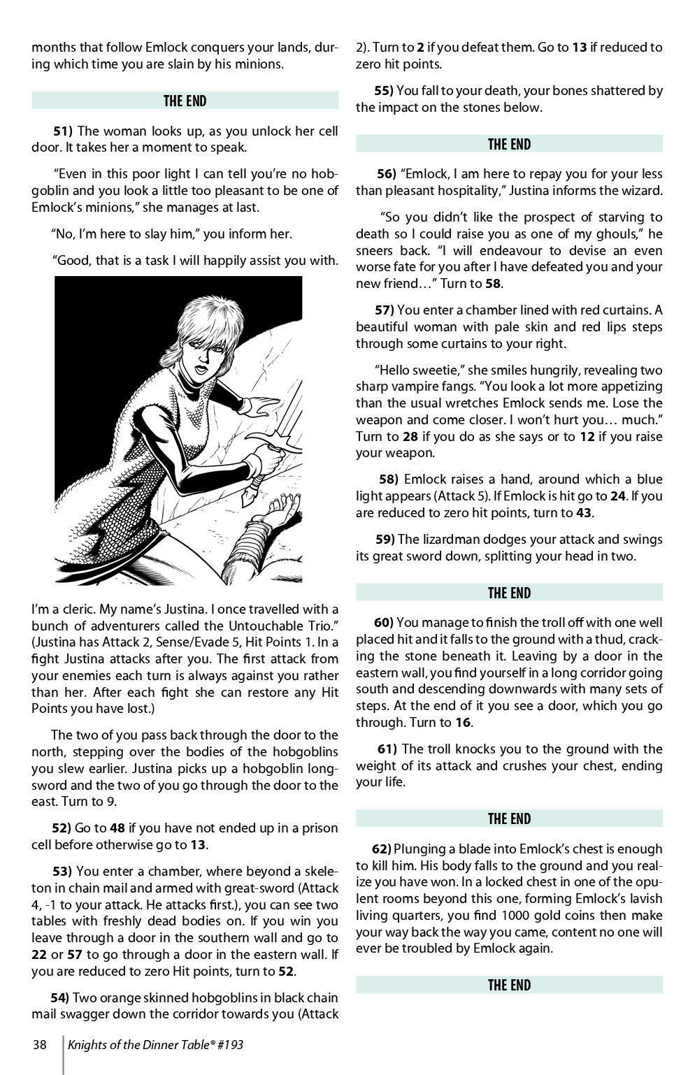 Read online Knights of the Dinner Table comic -  Issue #193 - 40