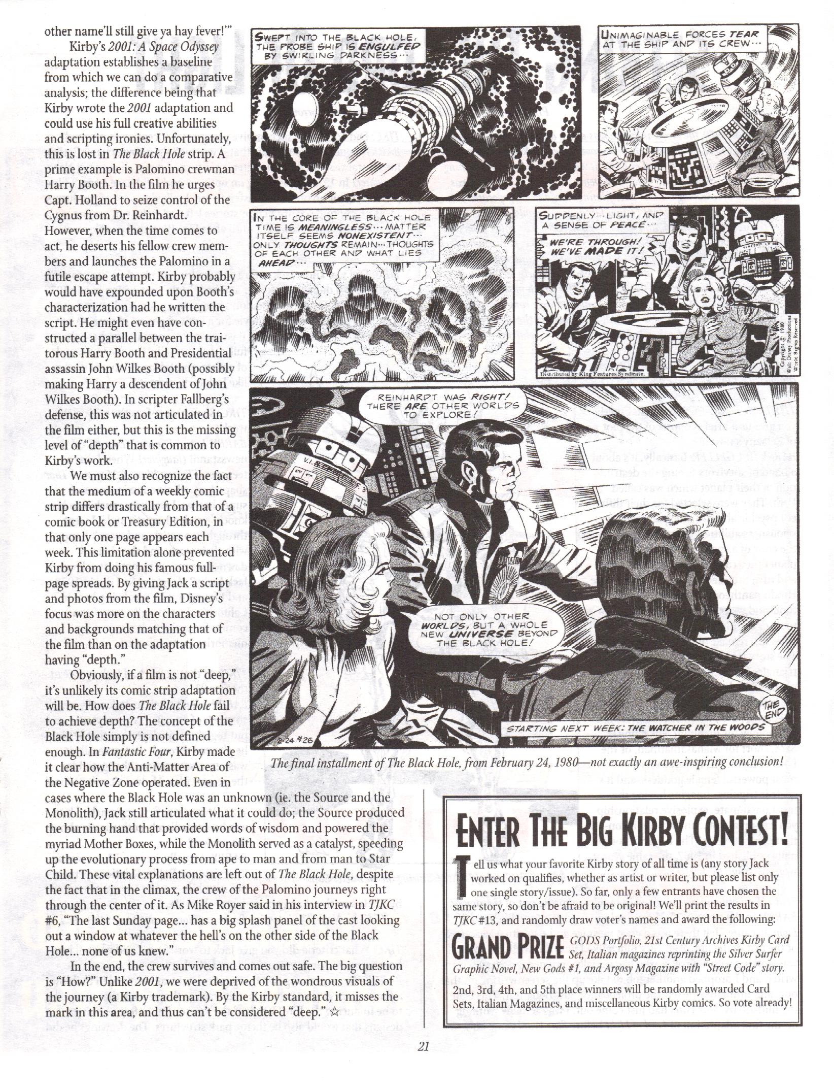 Read online The Jack Kirby Collector comic -  Issue #11 - 21