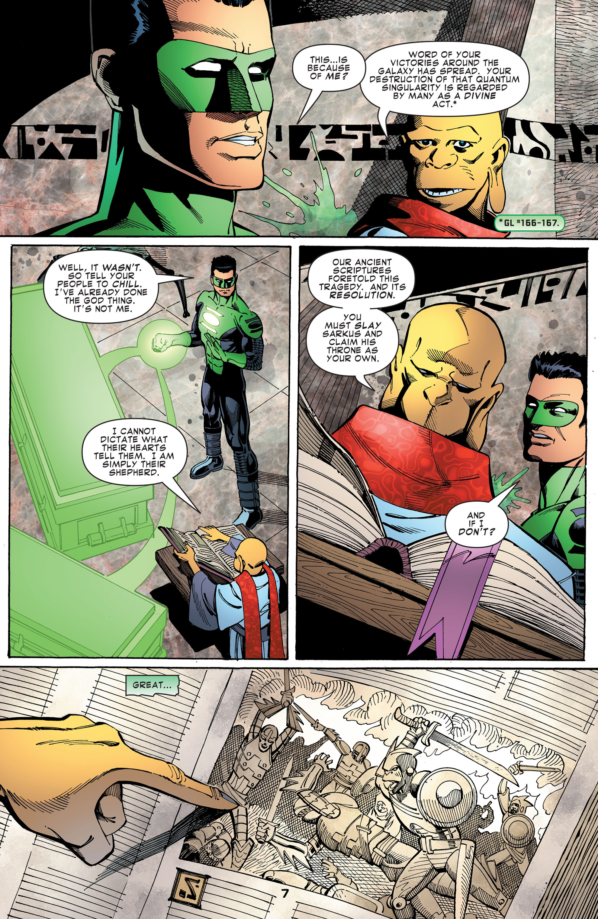 Read online Green Lantern (1990) comic -  Issue #168 - 8