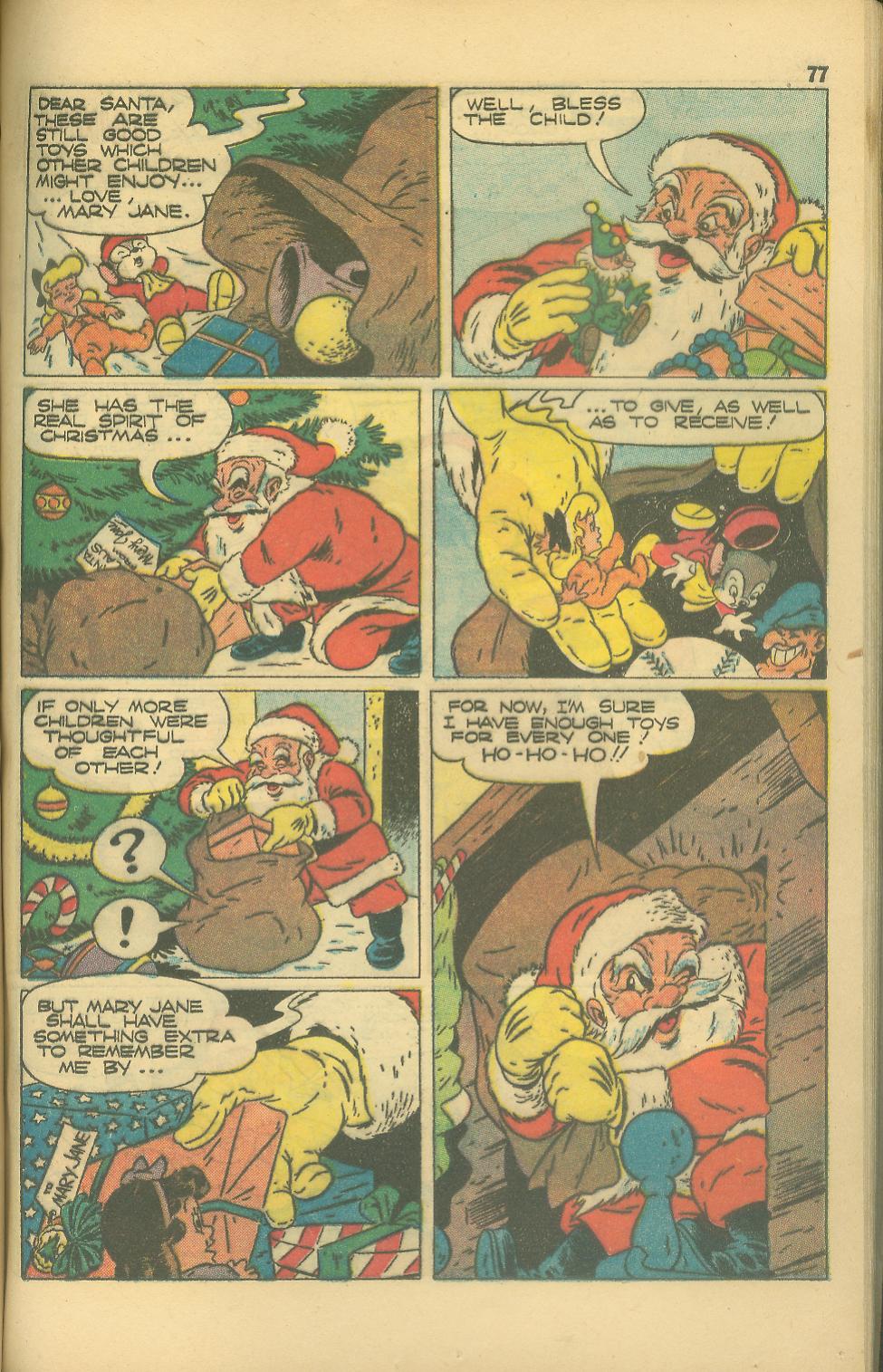 Read online Bugs Bunny's Christmas Funnies comic -  Issue # TPB 1 - 79
