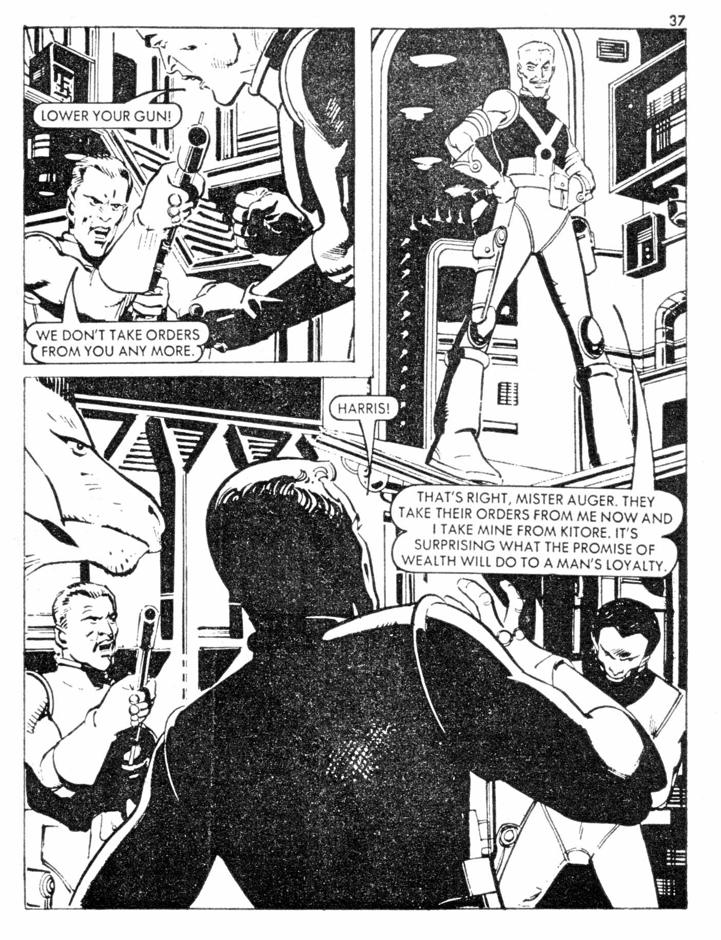 Read online Starblazer comic -  Issue #145 - 37