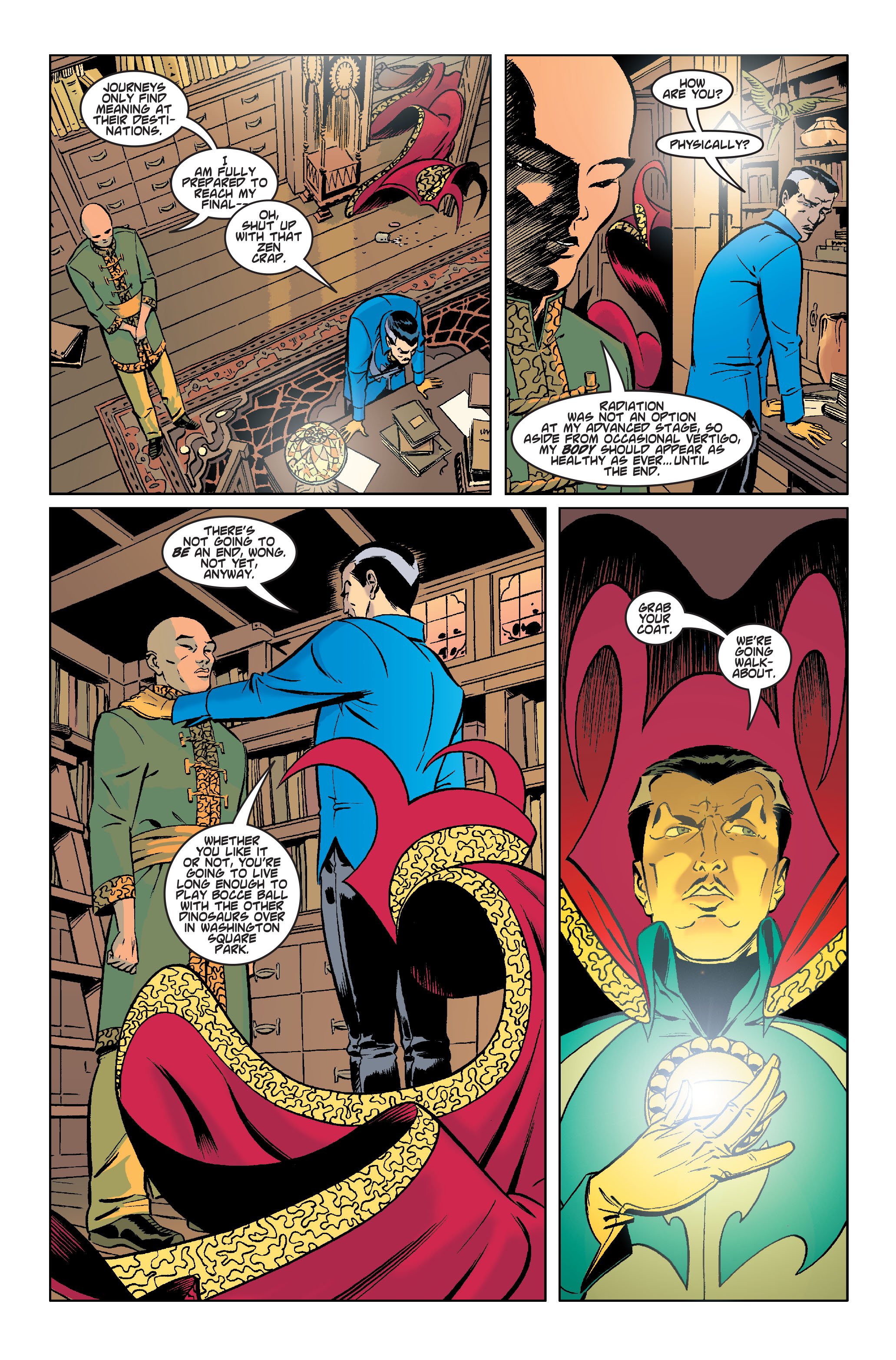 Read online Doctor Strange: The Oath comic -  Issue #1 - 16