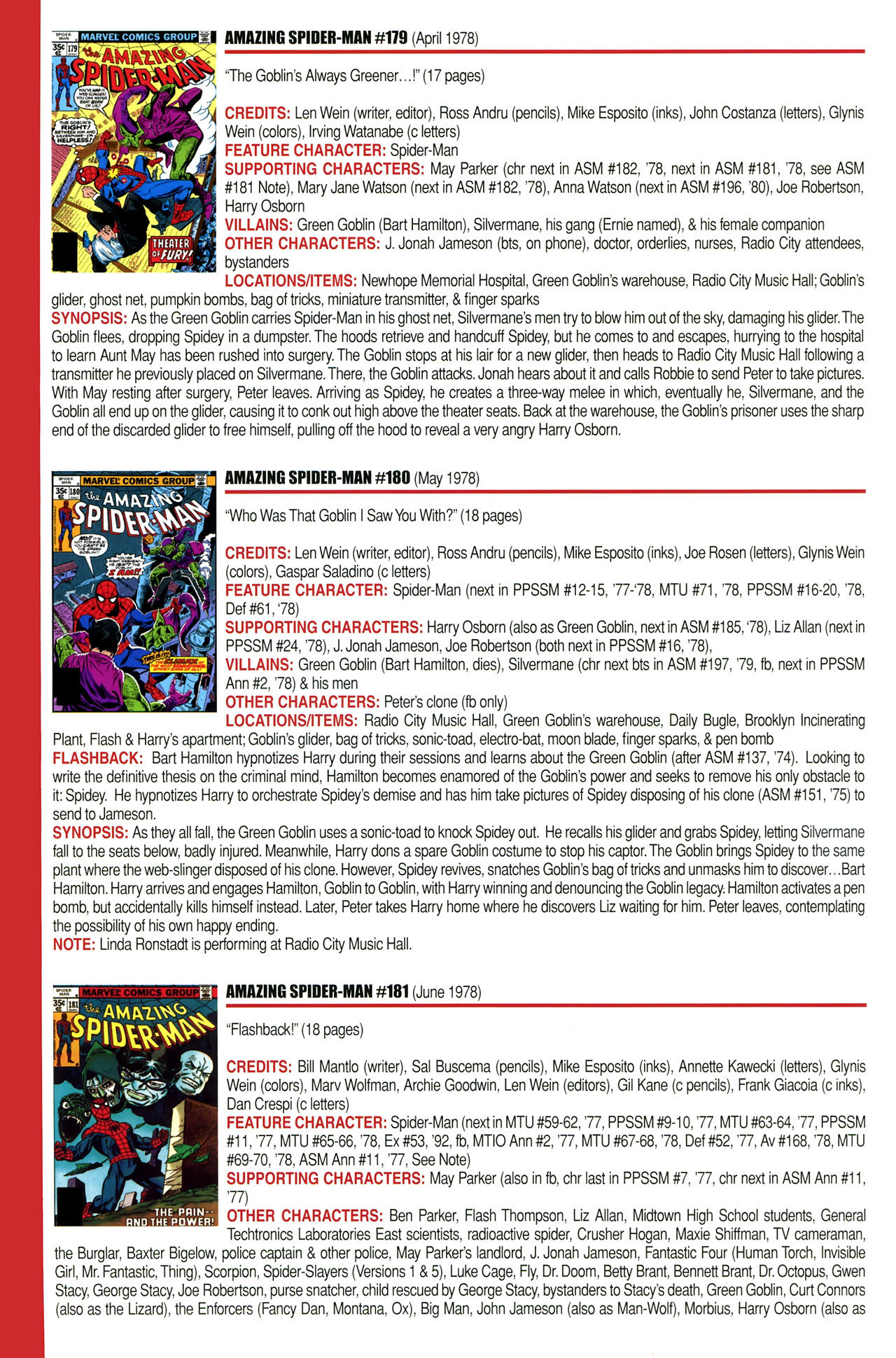 Read online Official Index to the Marvel Universe comic -  Issue #4 - 16