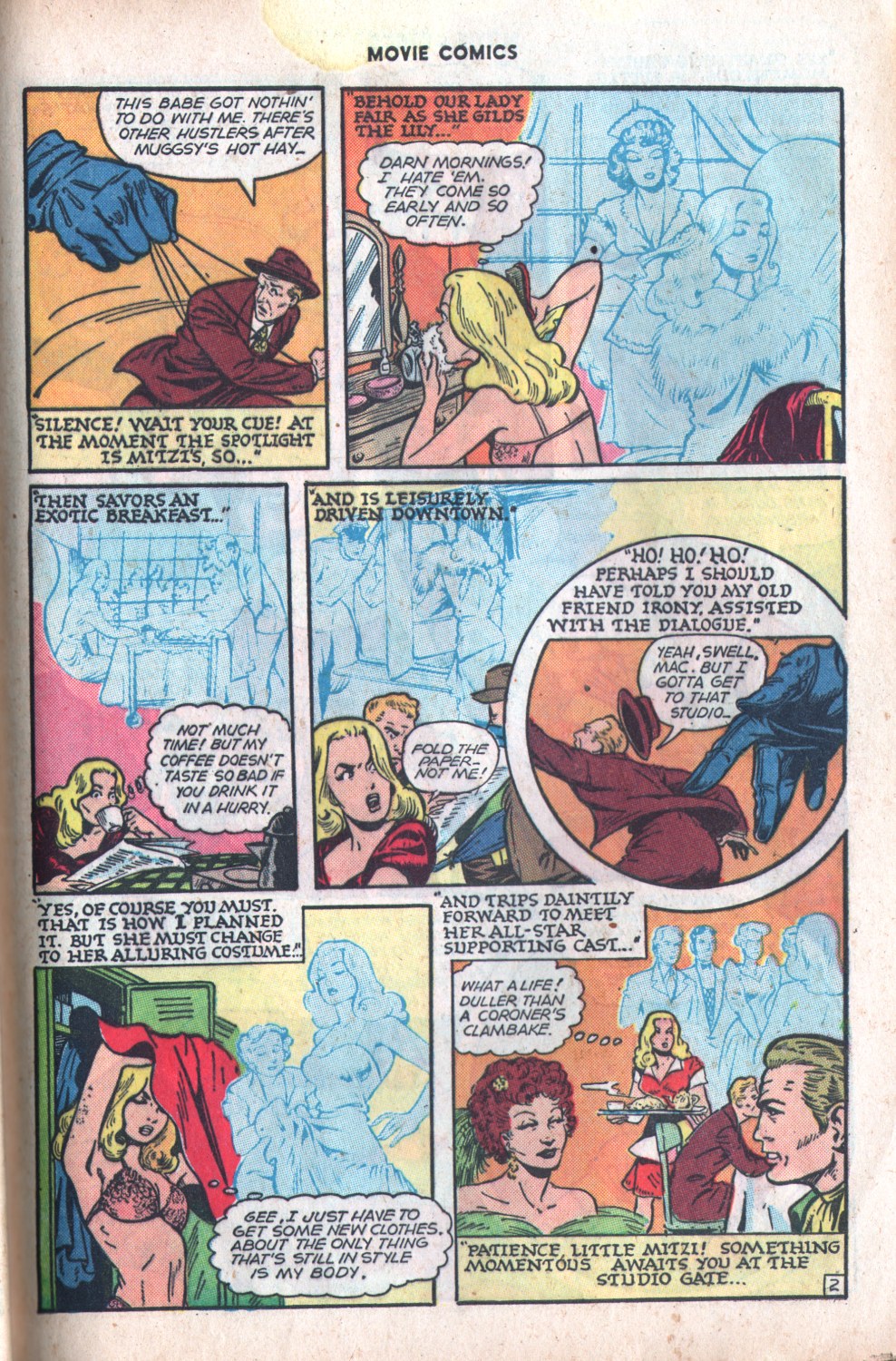 Read online Movie Comics (1946) comic -  Issue #2 - 43