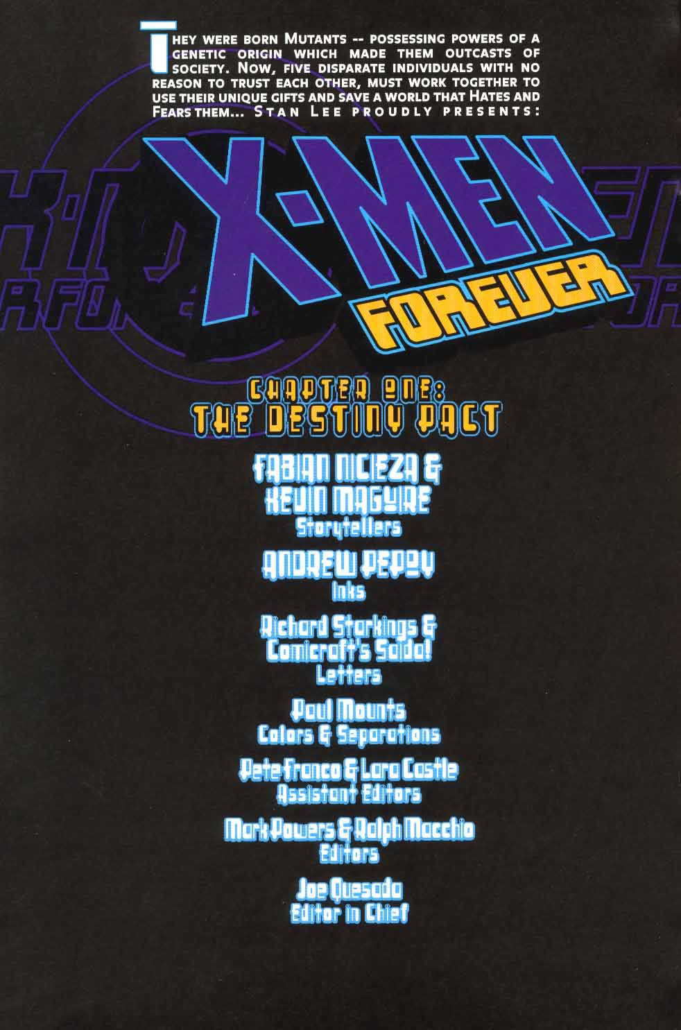 Read online X-Men Forever (2001) comic -  Issue #1 - 2