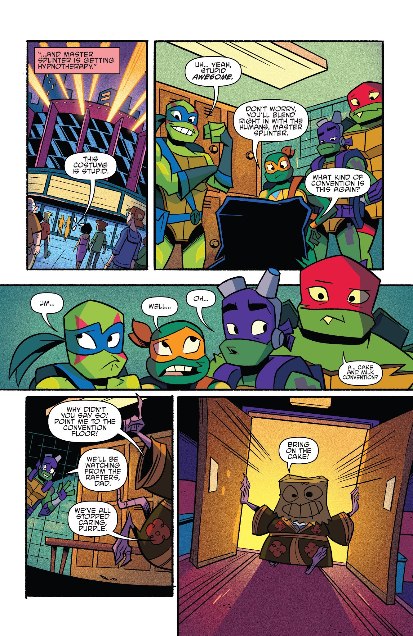 Read online Rise of the Teenage Mutant Ninja Turtles comic -  Issue #2 - 13