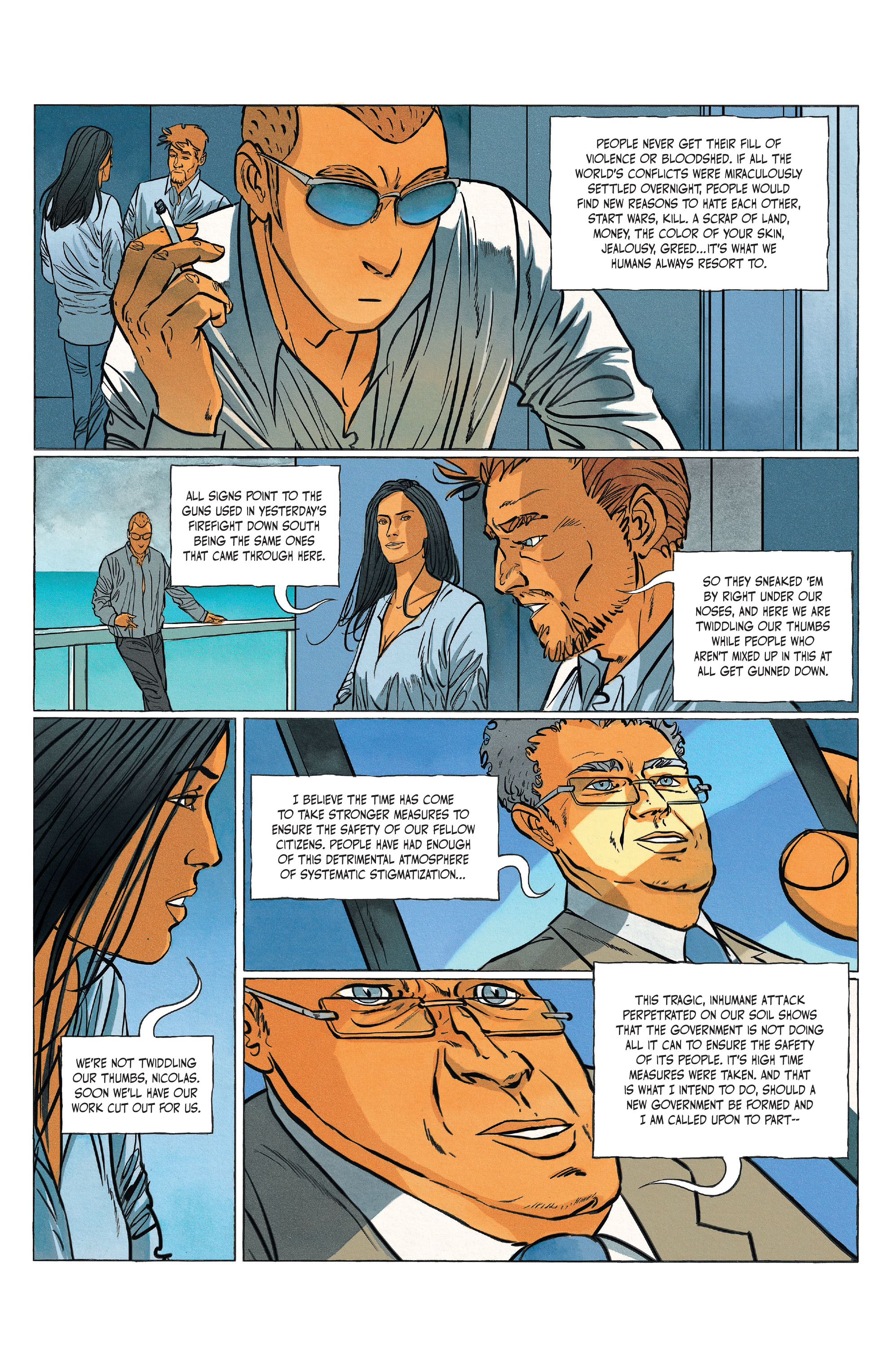 Read online The Killer: Affairs of the State comic -  Issue #5 - 6