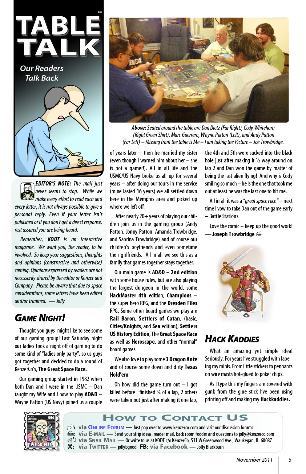 Read online Knights of the Dinner Table comic -  Issue #181 - 7