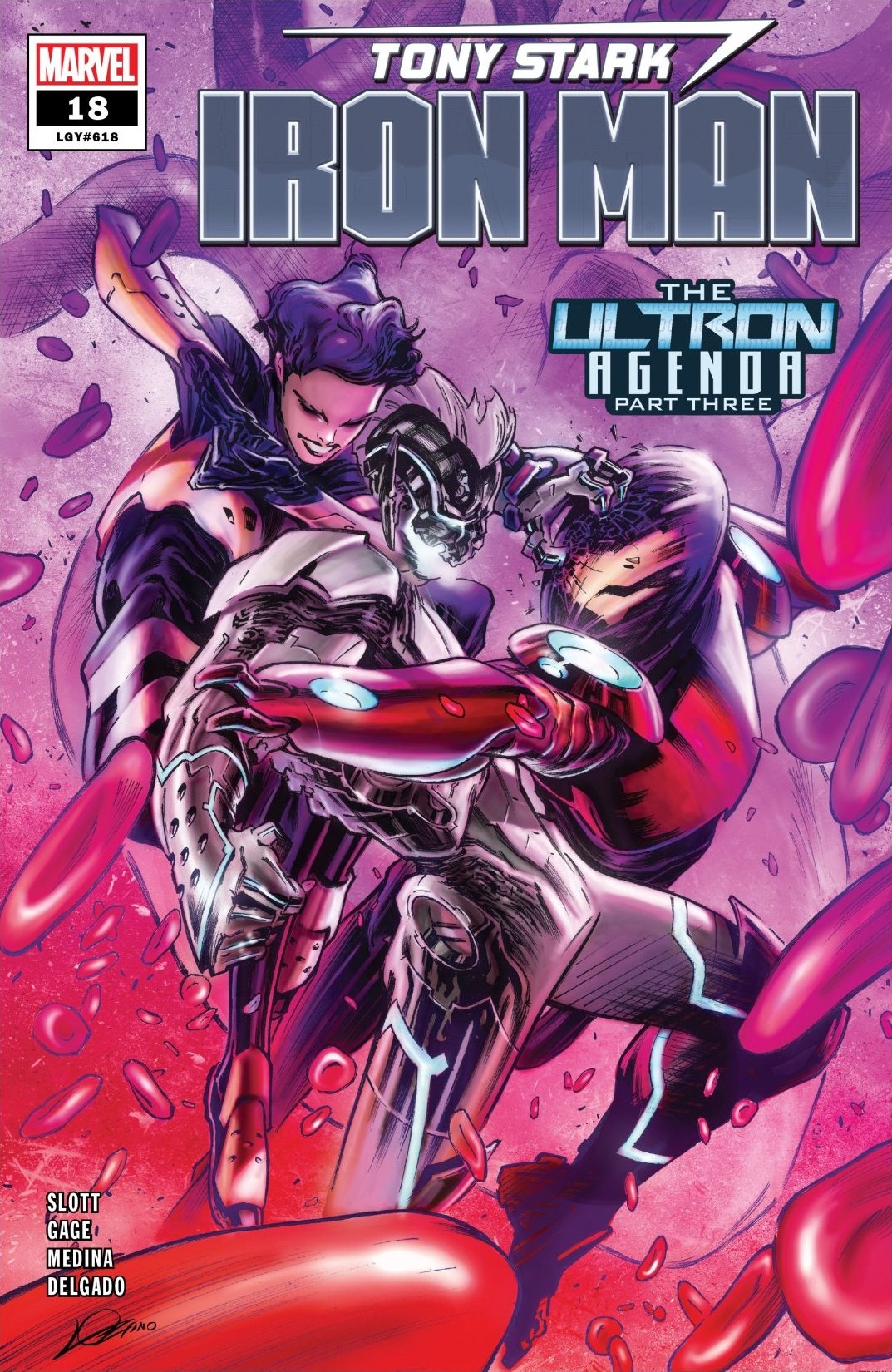 Read online Tony Stark: Iron Man comic -  Issue #18 - 1