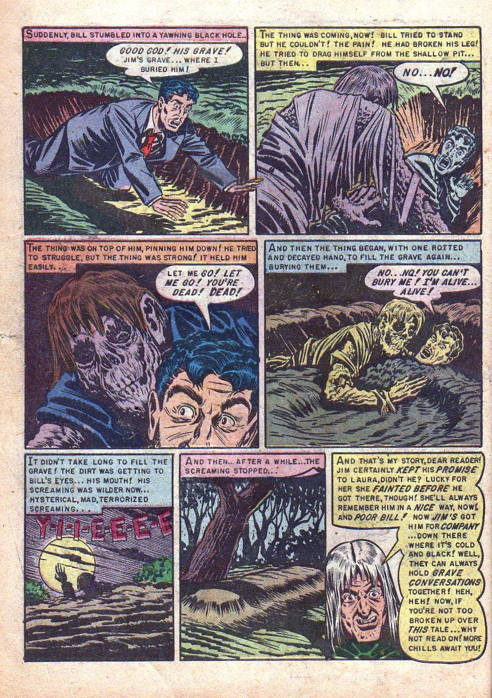 Read online Tales From The Crypt (1950) comic -  Issue #22 - 11