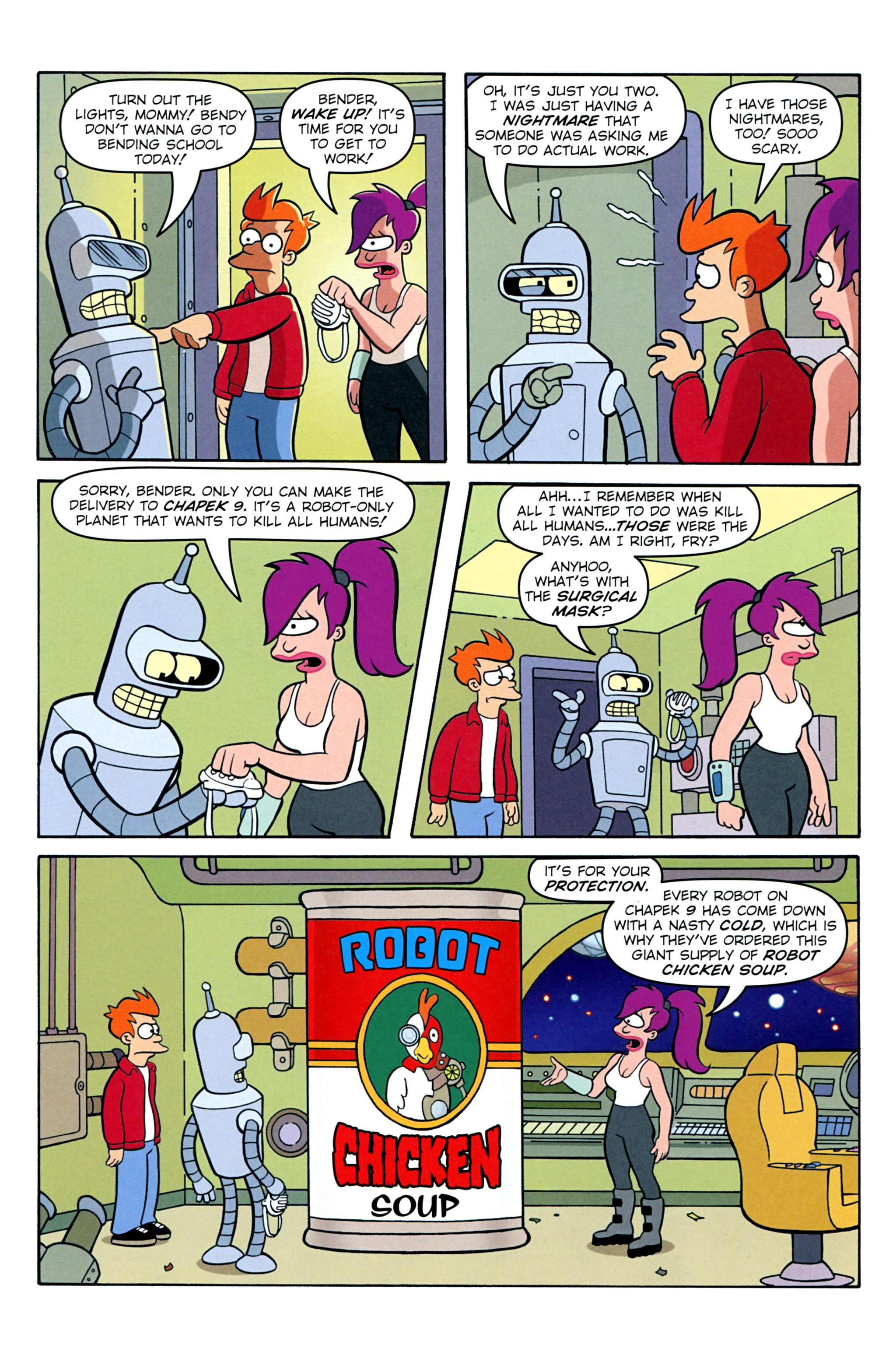 Read online Futurama Comics comic -  Issue #73 - 3